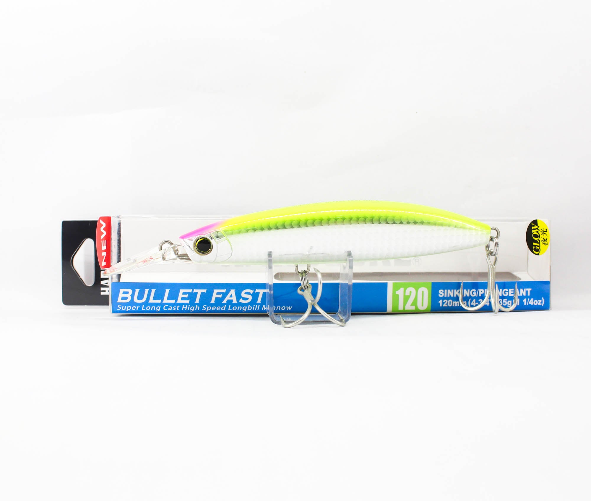 Yo Zuri Duel Hardcore Bullet Fast 120 mm Sinking Lure F1243-HLCL (7529)