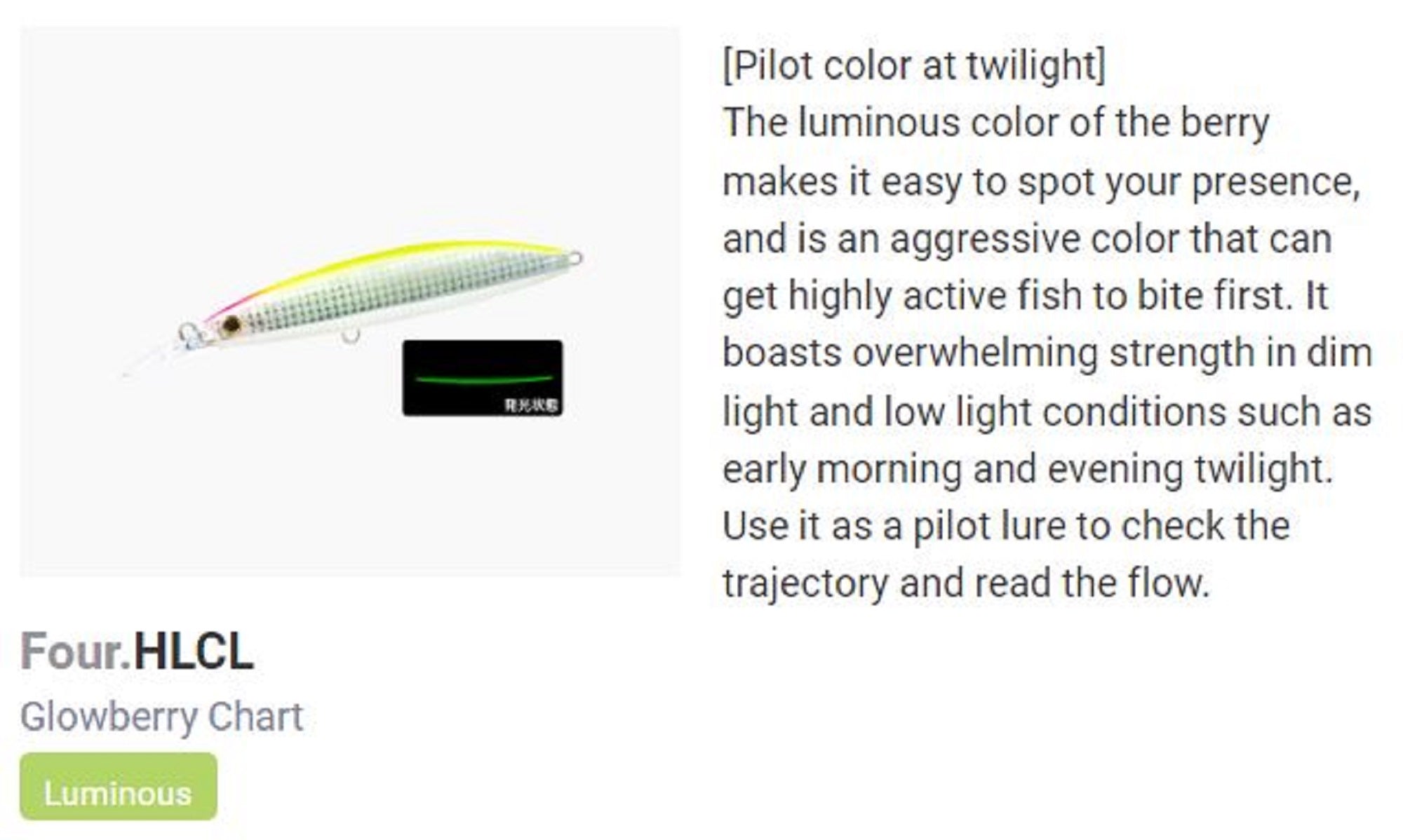 Yo Zuri Duel Hardcore Bullet Fast 120 mm Sinking Lure F1243-HLCL (7529)