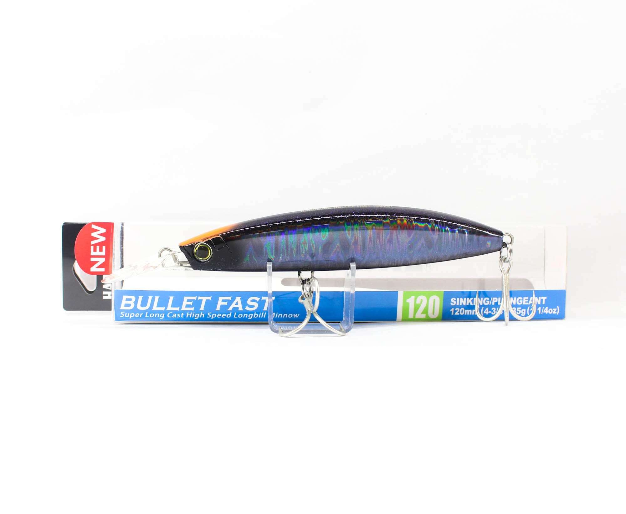 Yo Zuri Duel Hardcore Bullet Fast 120 mm Sinking Lure F1243-HSBL (7543)