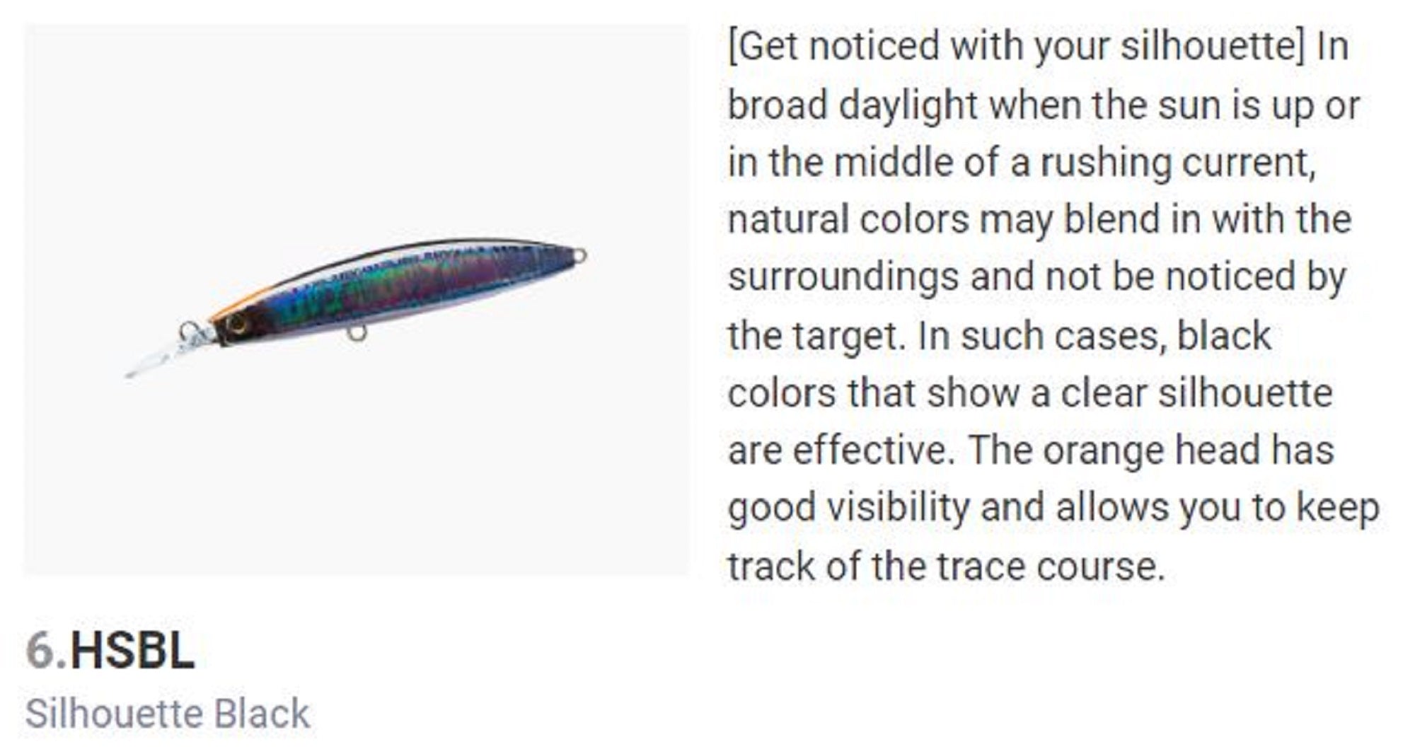 Yo Zuri Duel Hardcore Bullet Fast 120 mm Sinking Lure F1243-HSBL (7543)