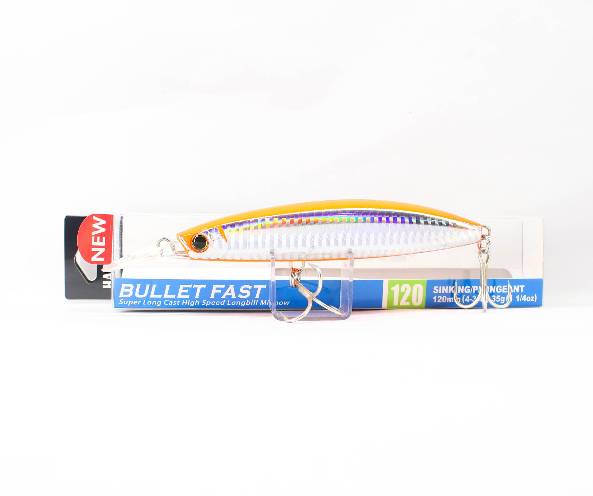 Yo Zuri Duel Hardcore Bullet Fast 120 mm Sinking Lure F1243-HSO (7550)
