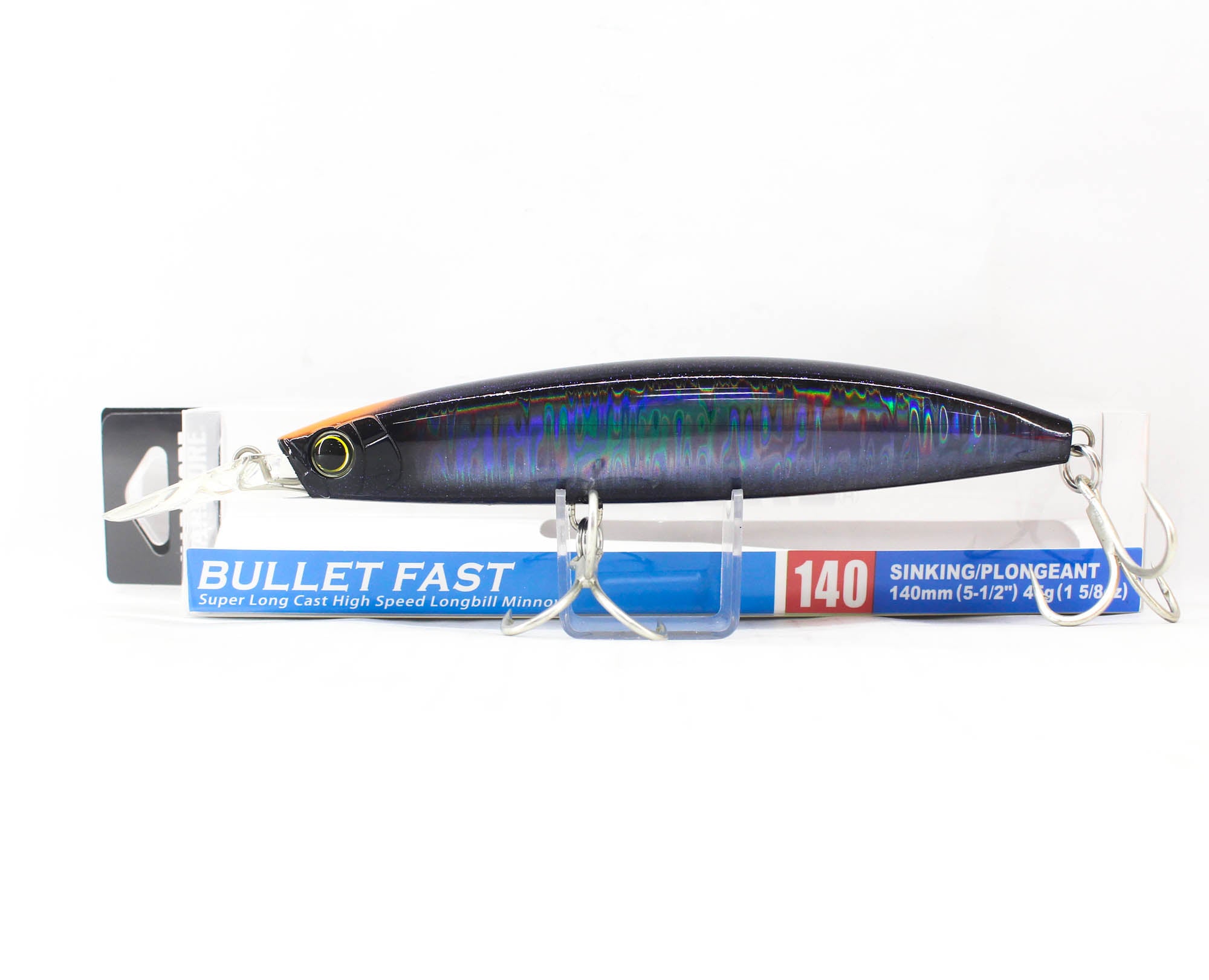 Yo Zuri Duel Hardcore Bullet Fast 140 mm Sinking Lure F1244-HSBL (7642)