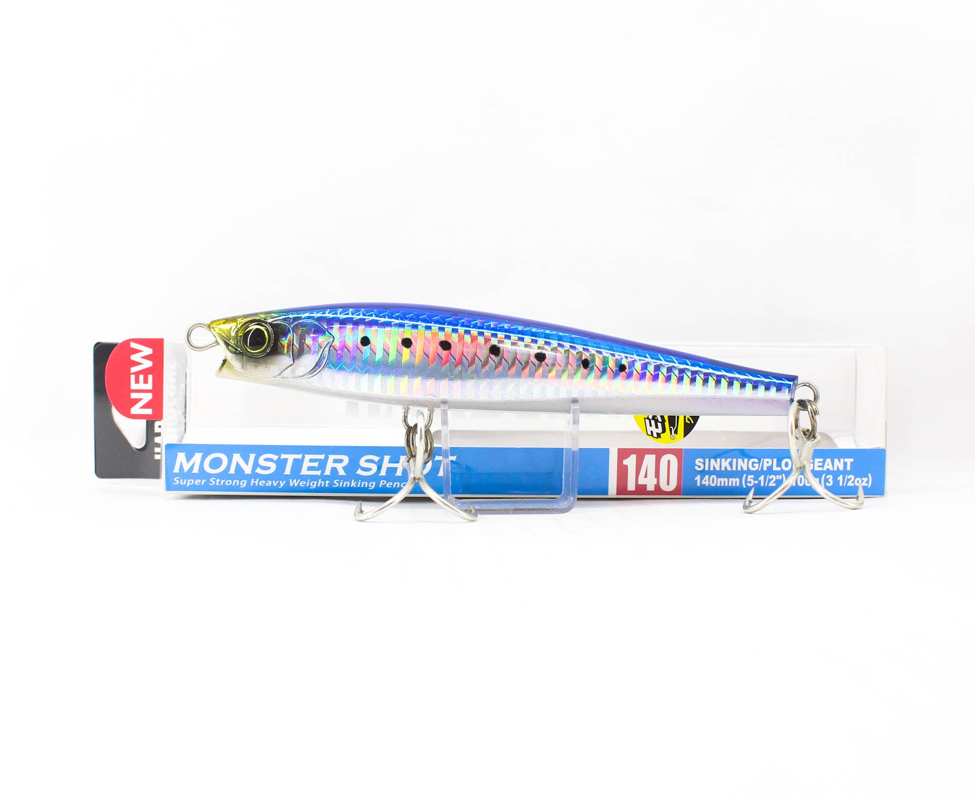 Yo Zuri Duel Hardcore Monster Shot 140 Sinking Lure F1245-HIW (8854)