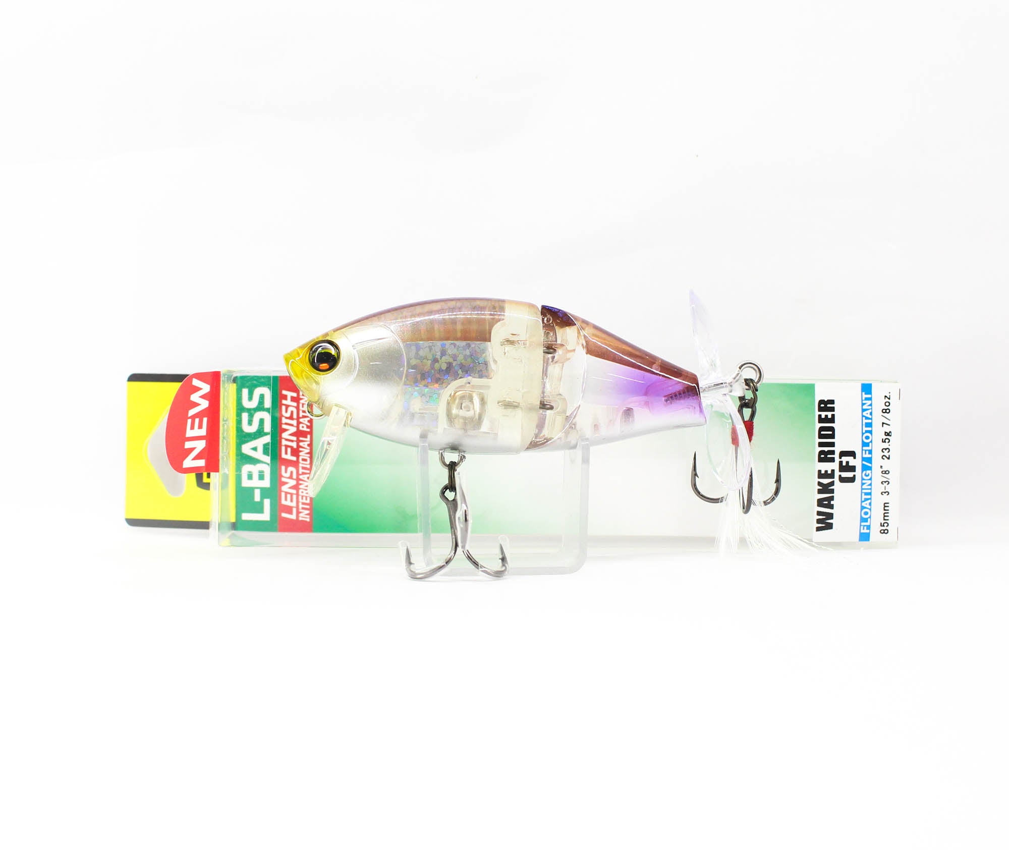 Yo Zuri Duel L Bass Wake Rider 85F Floating Lure F1246-HWS (9844)
