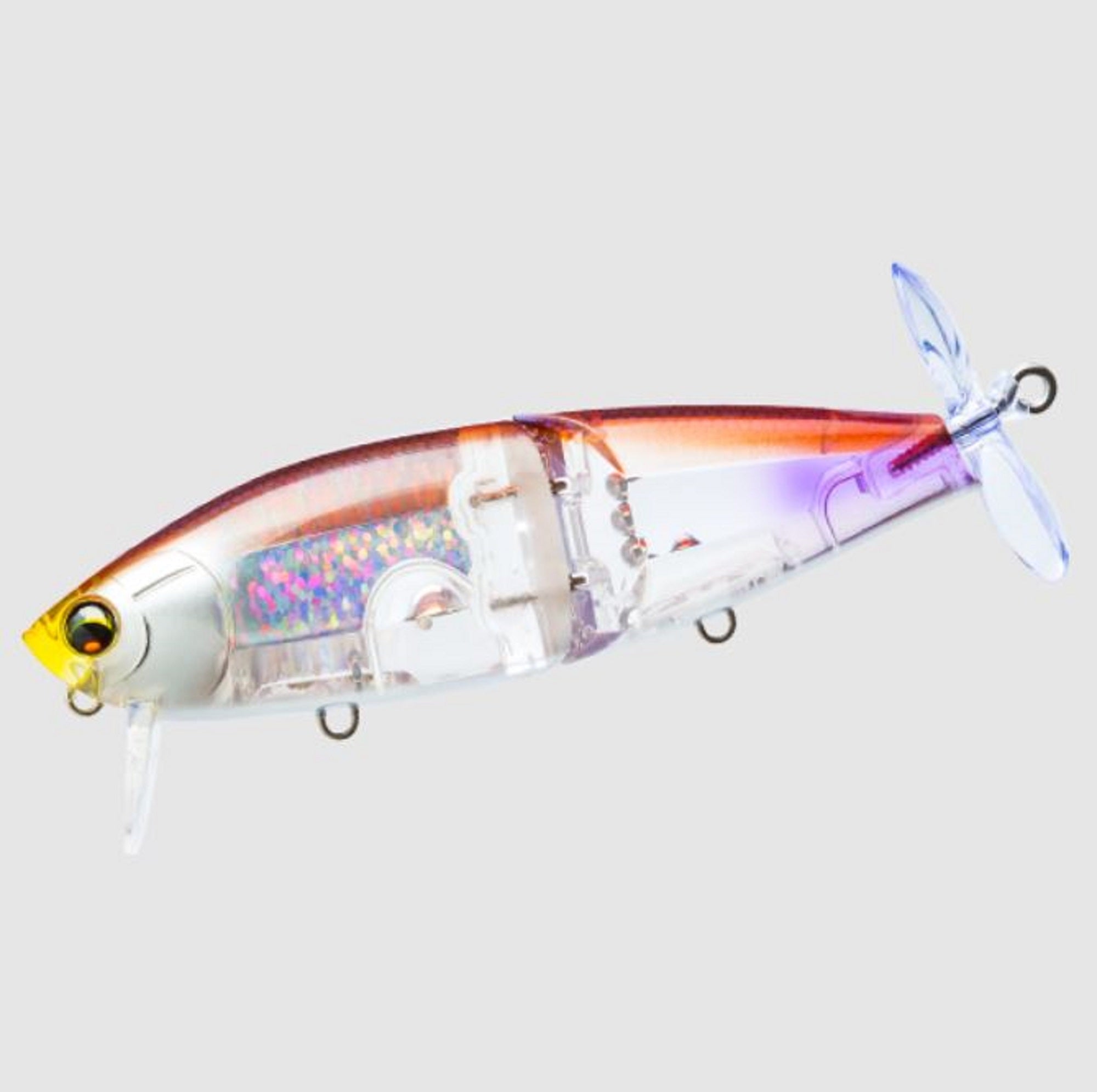 Yo Zuri Duel L Bass Wake Rider 85F Floating Lure F1246-HWS (9844)