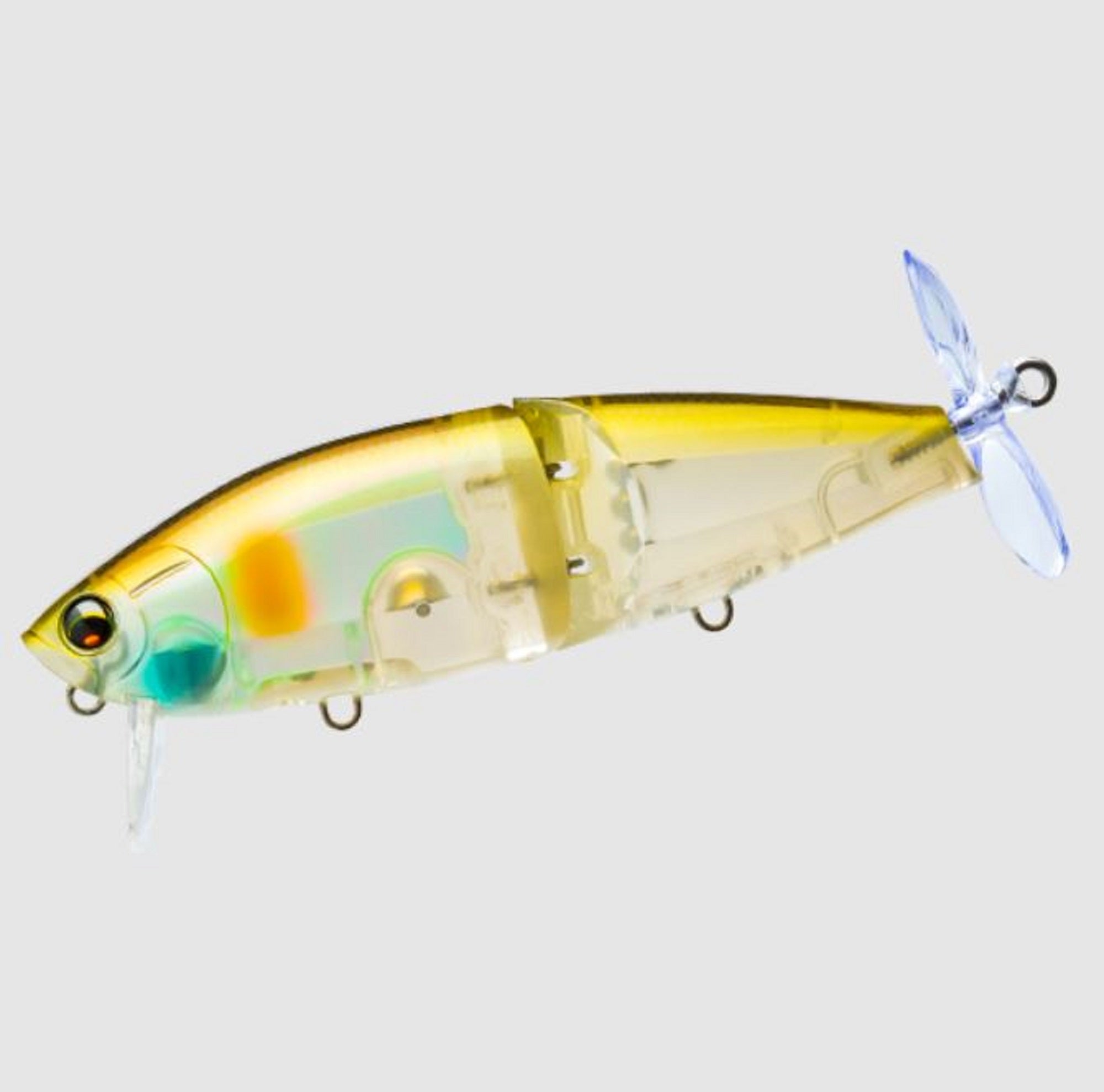 Yo Zuri Duel L Bass Wake Rider 105F Floating Lure F1247-GSAY (9882)
