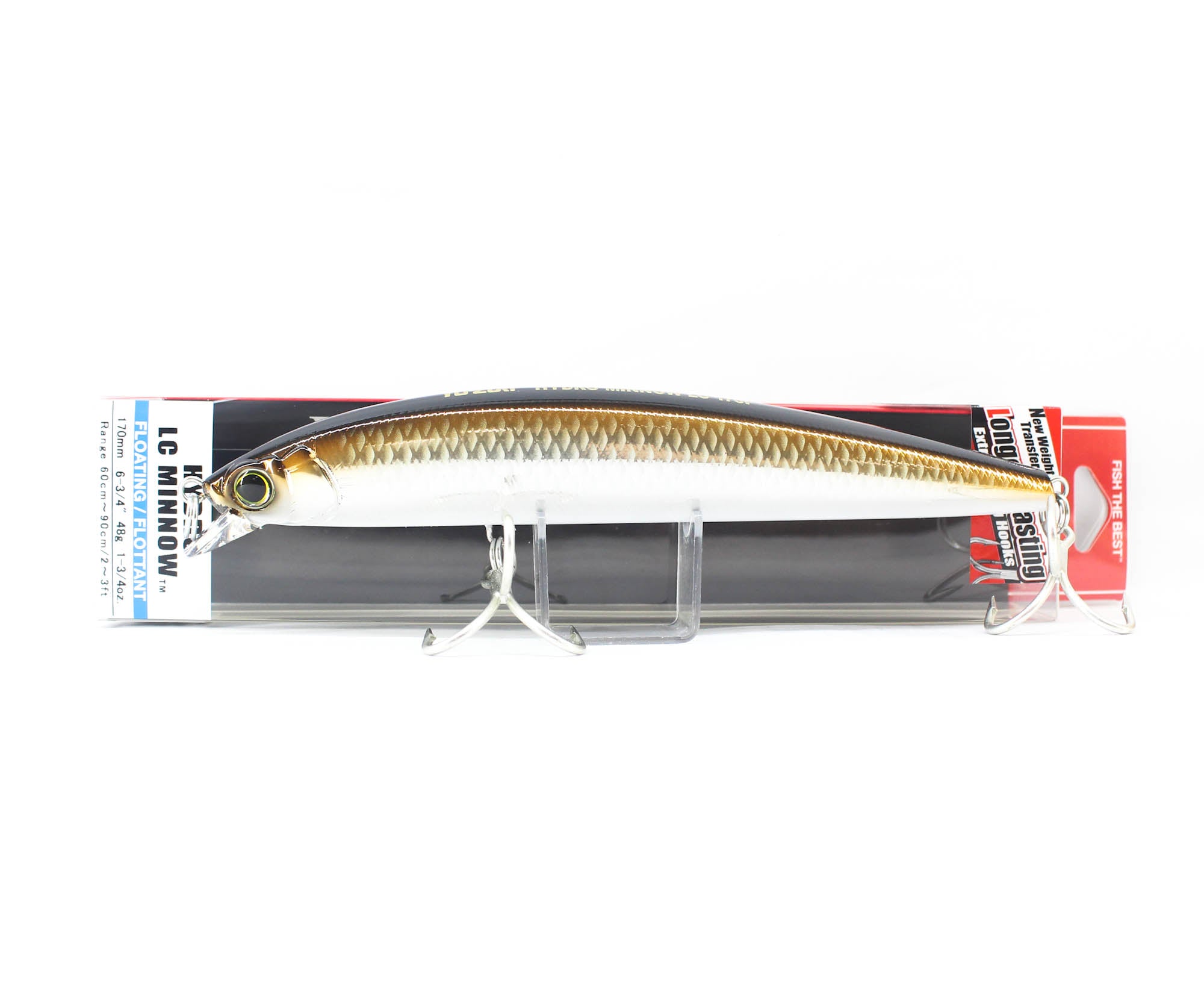 Yo Zuri Hydro Minnow Long Cast 170 mm Floating Lure R1323-HRSN (1076)