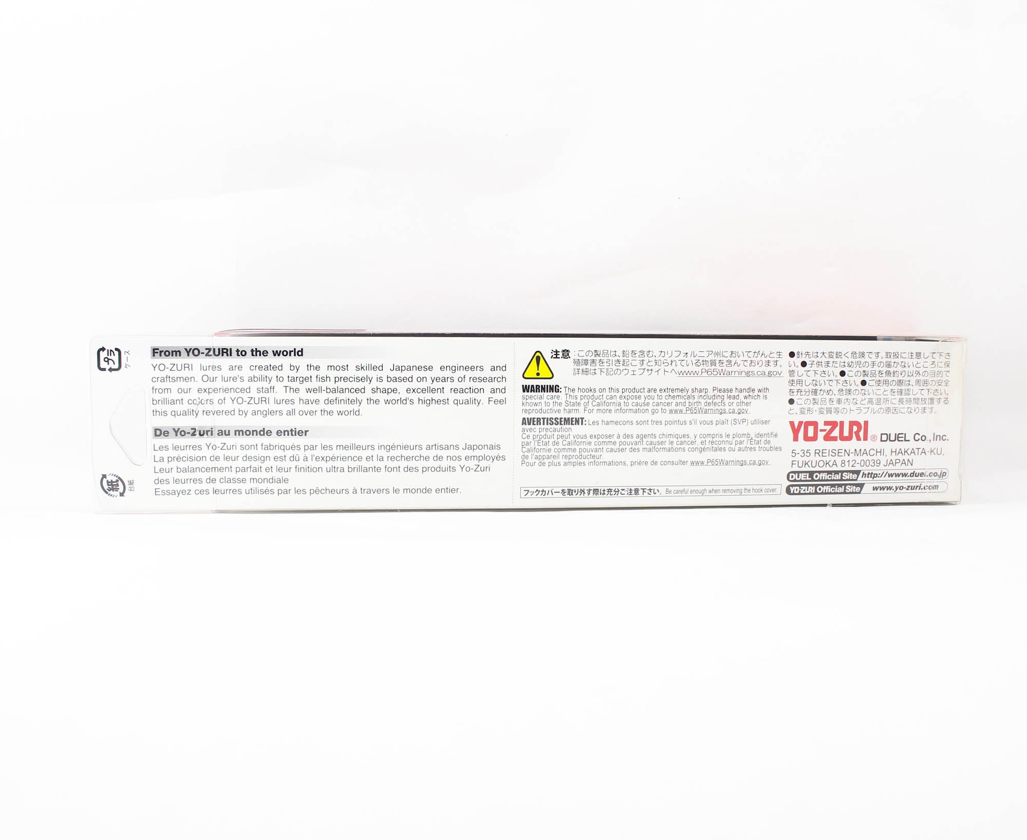 Yo Zuri Hydro Minnow Long Cast 170 mm Floating Lure R1323-HRSN (1076)