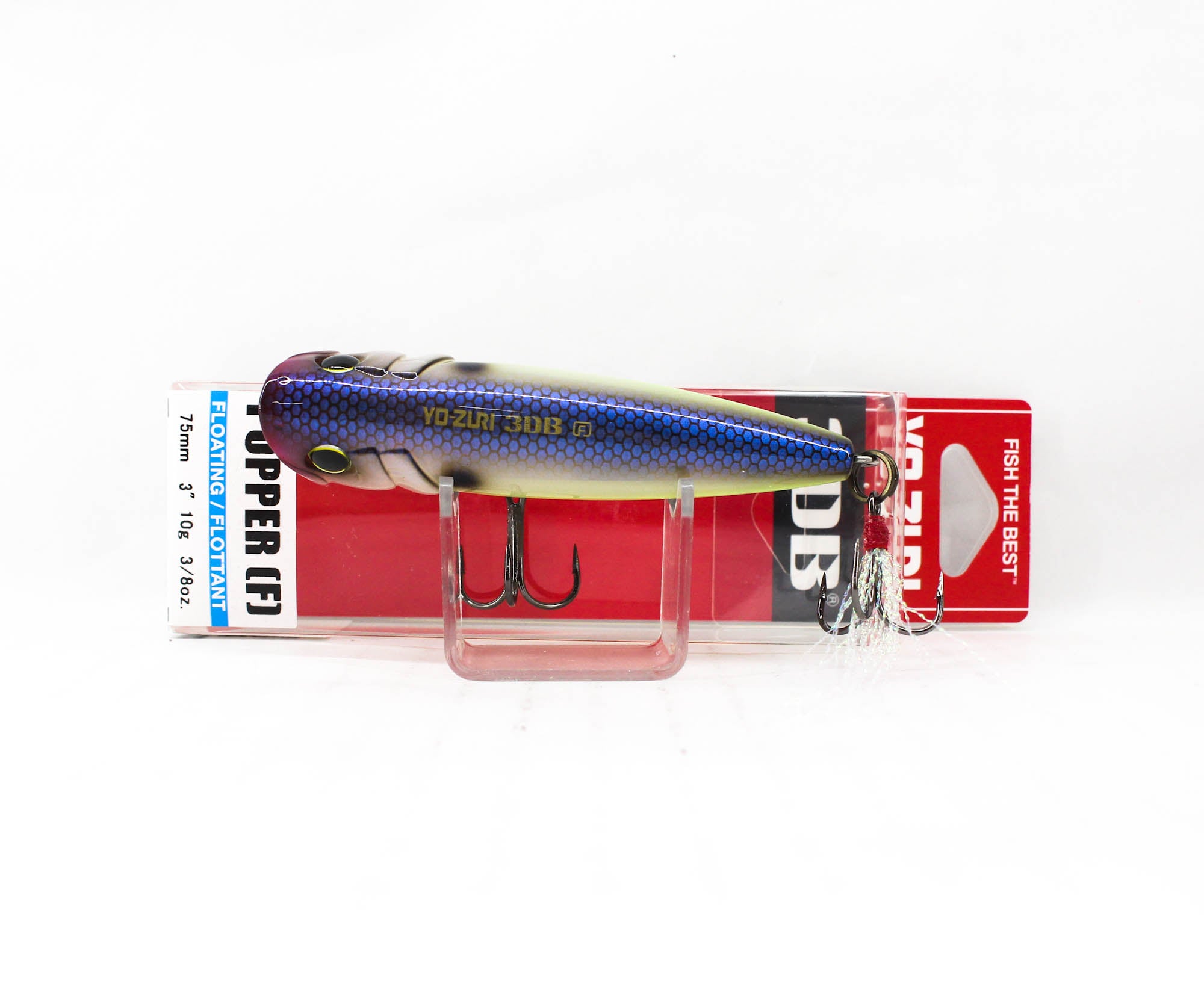 Yo Zuri Duel 3DB Popper 75 mm Floating Lure R1101-GSSH (1229)