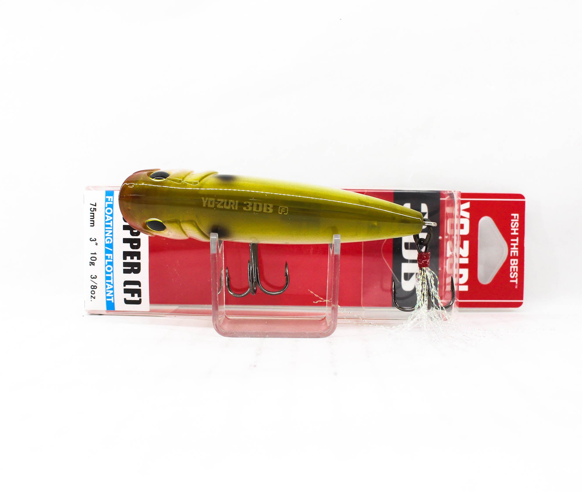 Yo Zuri Duel 3DB Popper 75 mm Floating Lure R1101-GSPS (1236)