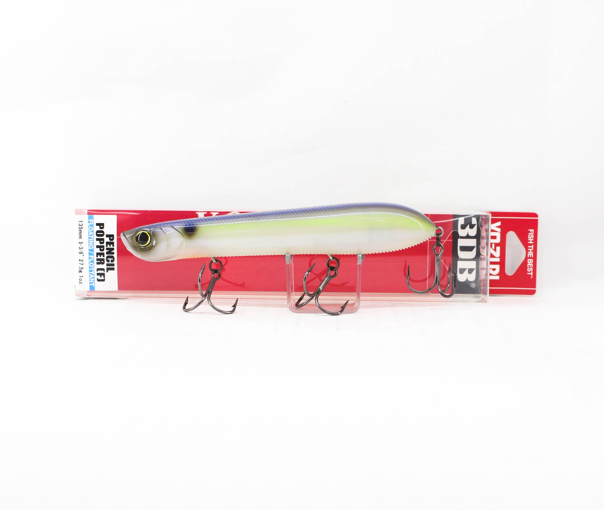 Yo Zuri Duel 3DB Pencil Popper 135 mm Floating Lure R1373-GSSH (1267)