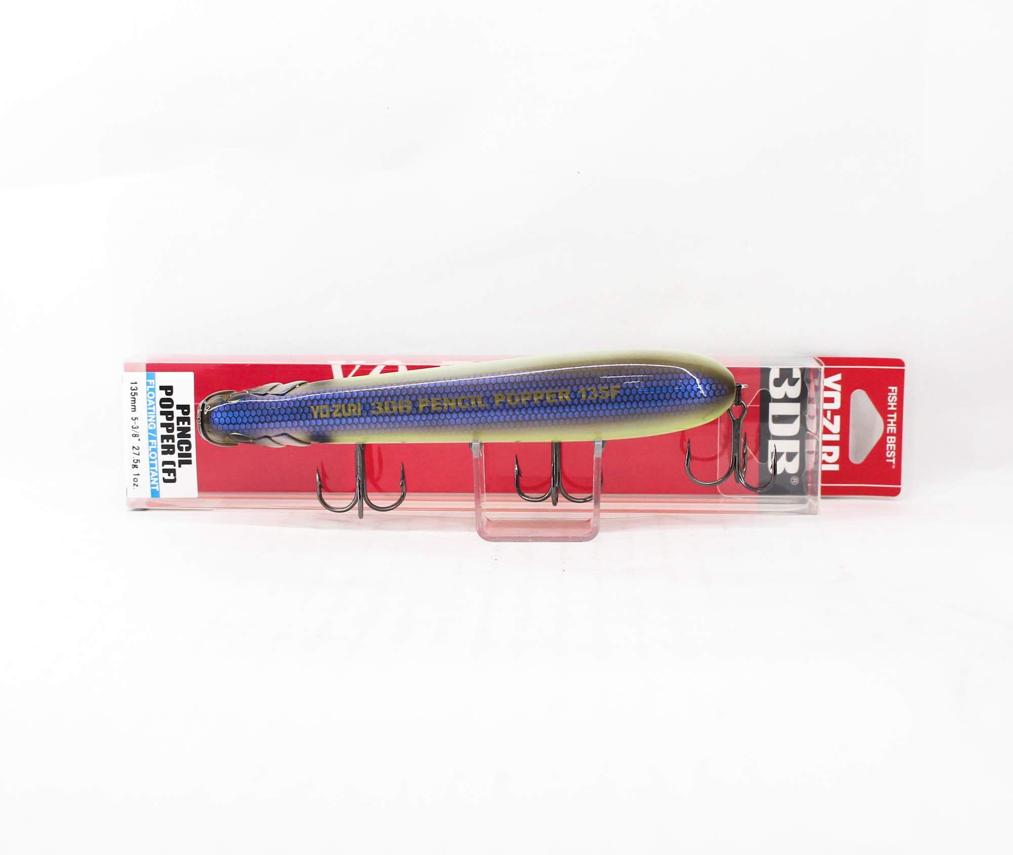 Yo Zuri Duel 3DB Pencil Popper 135 mm Floating Lure R1373-GSSH (1267)
