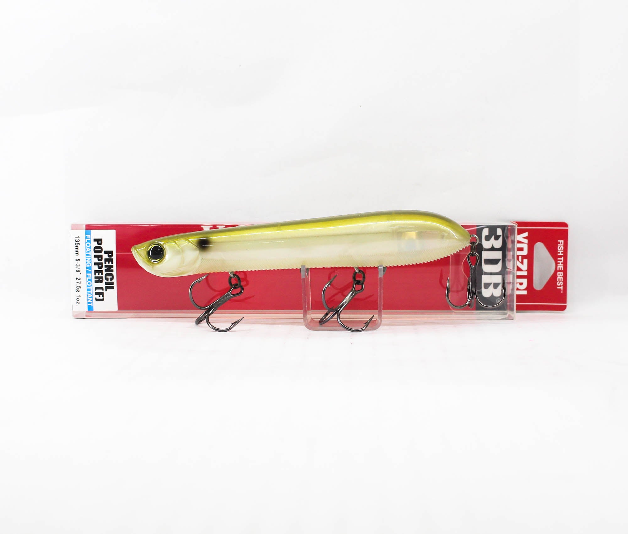 Yo Zuri Duel 3DB Pencil Popper 135 mm Floating Lure R1373-GSPS (1274)