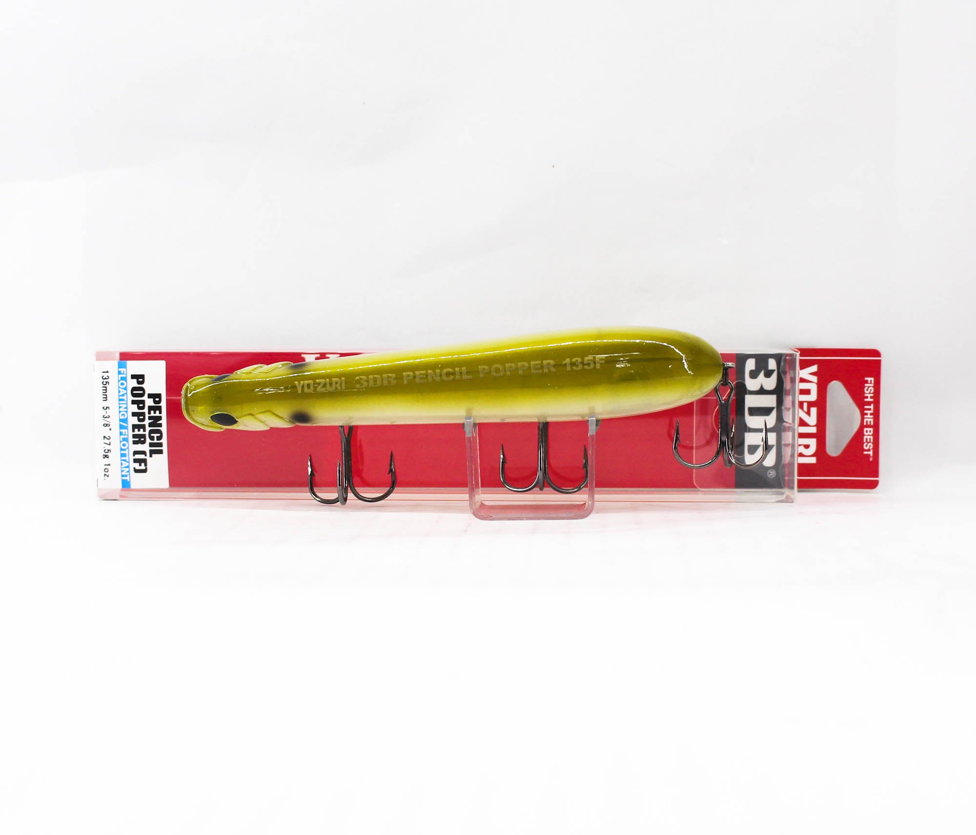 Yo Zuri Duel 3DB Pencil Popper 135 mm Floating Lure R1373-GSPS (1274)
