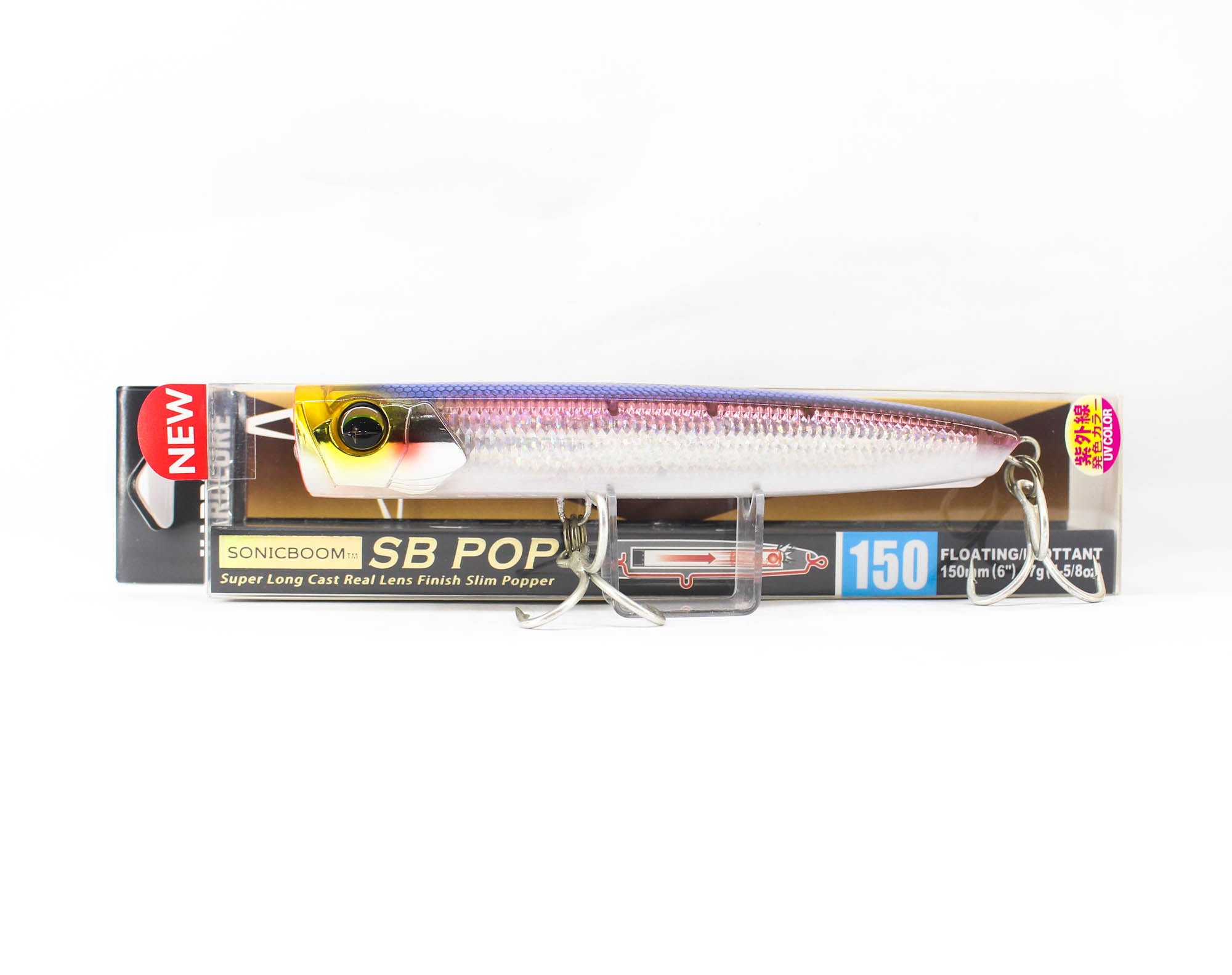 Yo Zuri Duel Sonic Boom SB Pop 150F Floating Lure F1249-HKVK (1656)