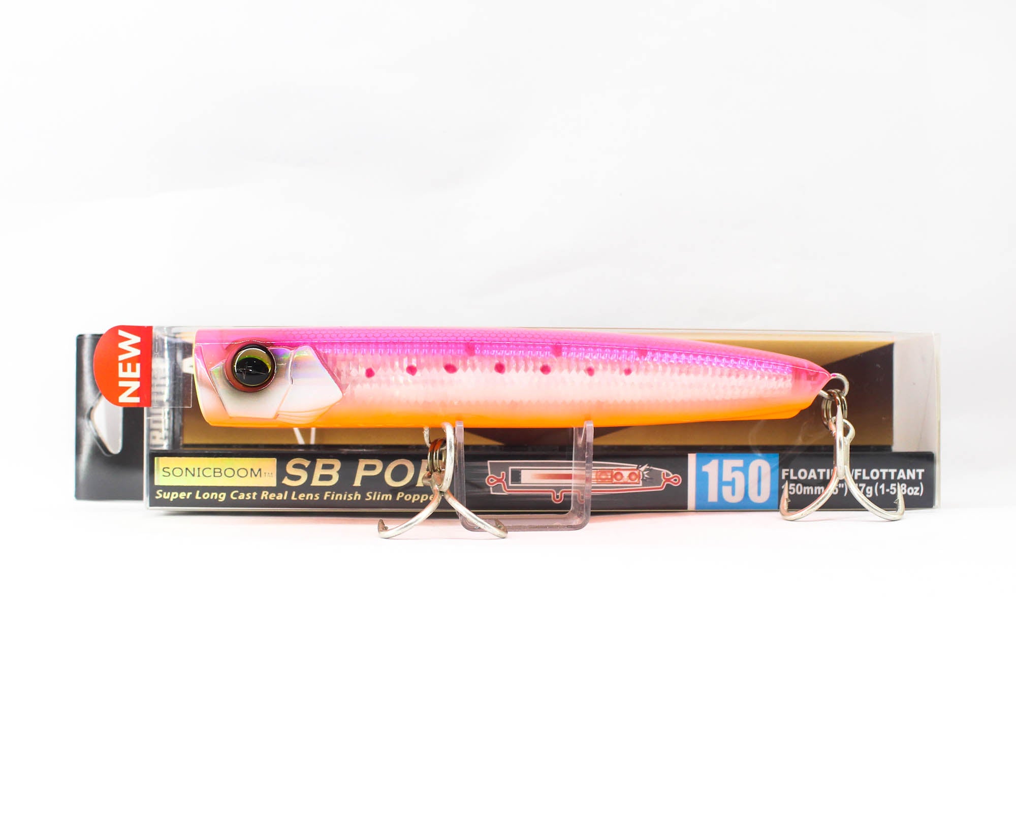 Yo Zuri Duel Sonic Boom SB Pop 150F Floating Lure F1249-HPI (1670)