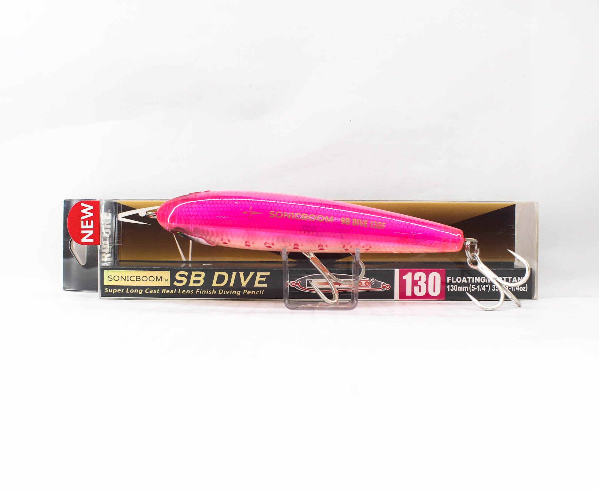 Yo Zuri Duel Sonic Boom SB Dive 130F Floating Lure F1250-HPI (1779)