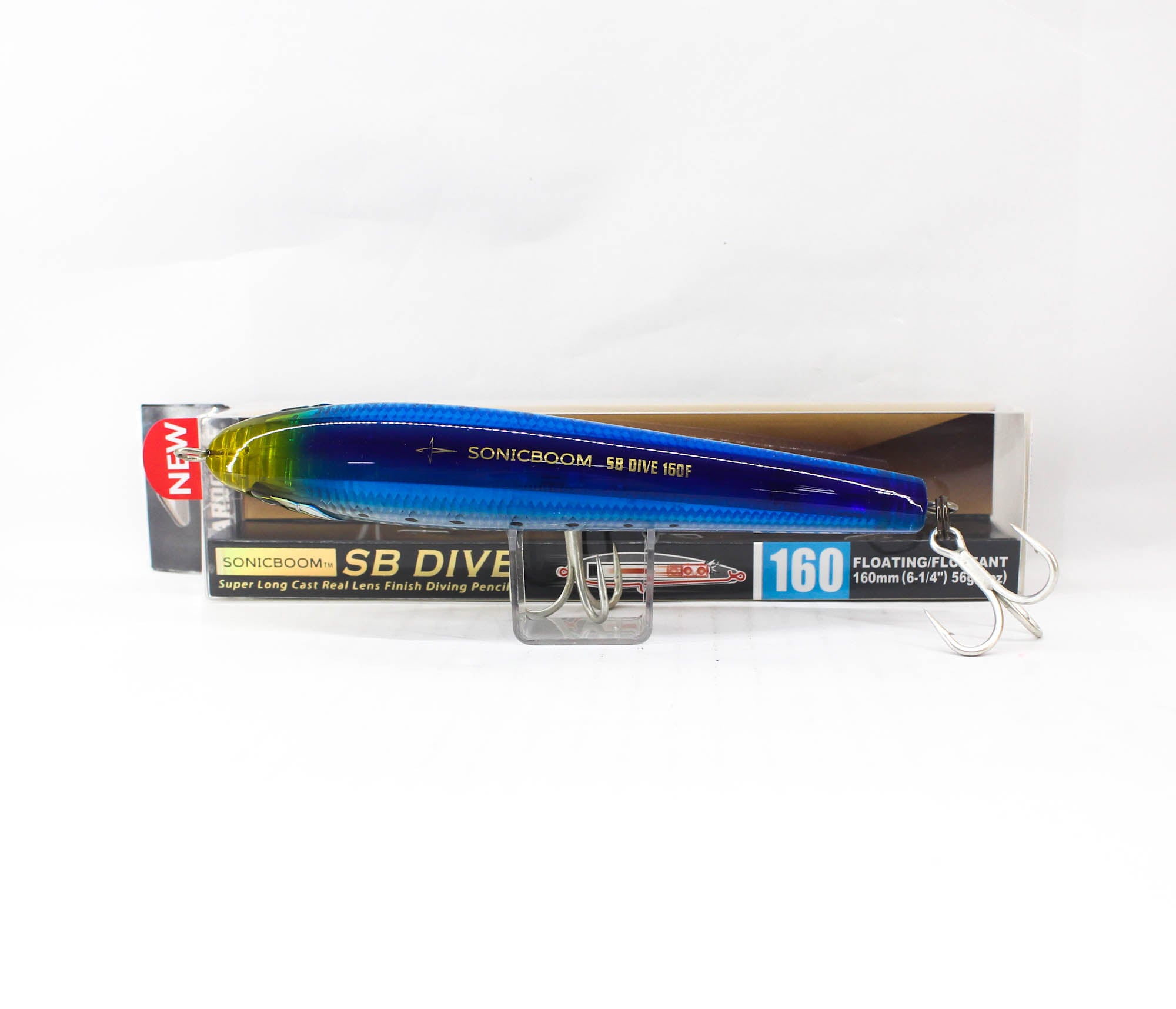 Yo Zuri Duel Sonic Boom SB Dive 160F Floating Lure F1251-HIW (1847)