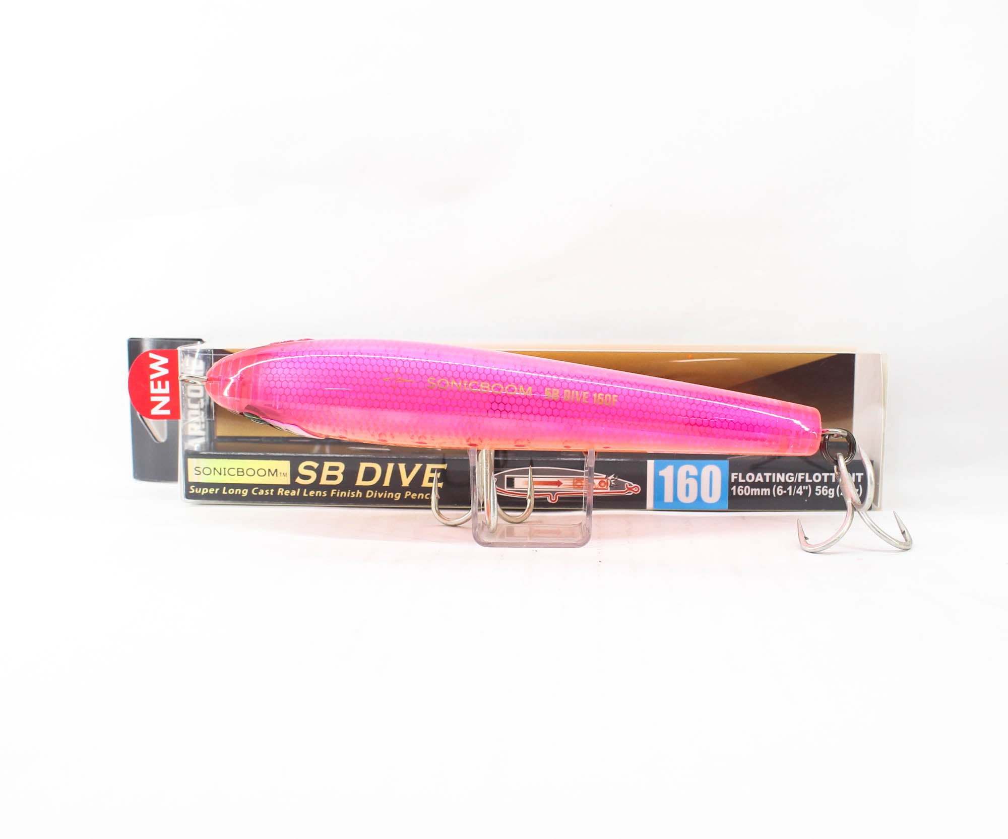 Yo Zuri Duel Sonic Boom SB Dive 160F Floating Lure F1251-HPI (1878)