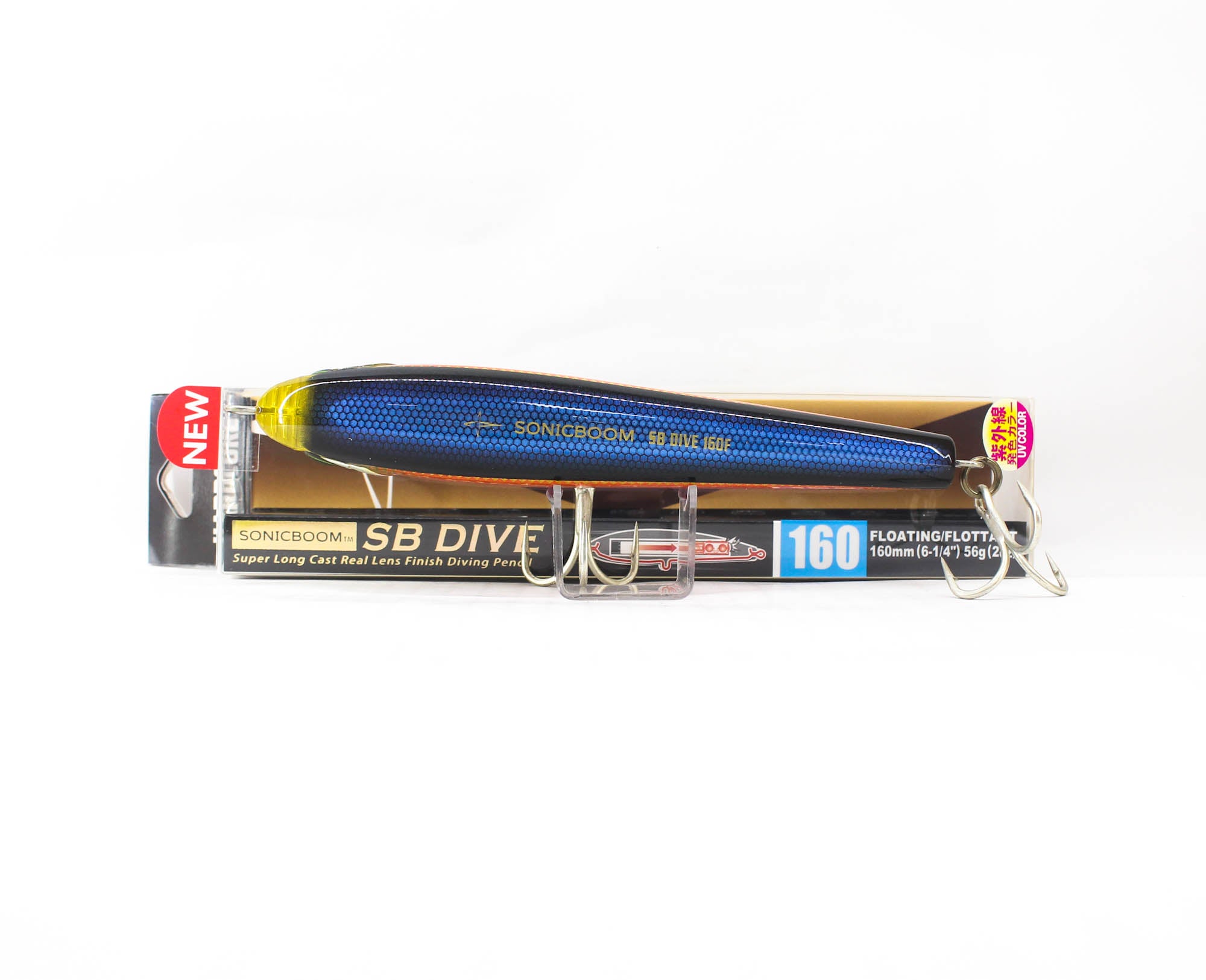 Yo Zuri Duel Sonic Boom SB Dive 160F Floating Lure F1251-HKRS (1892)