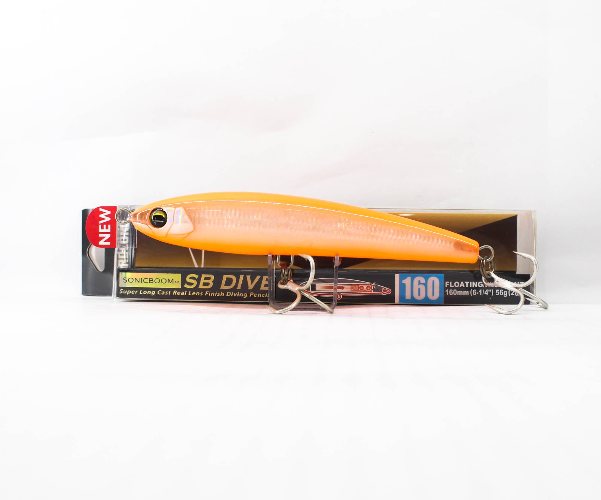 Yo Zuri Duel Sonic Boom SB Dive 160F Floating Lure F1251-HSO (1915)