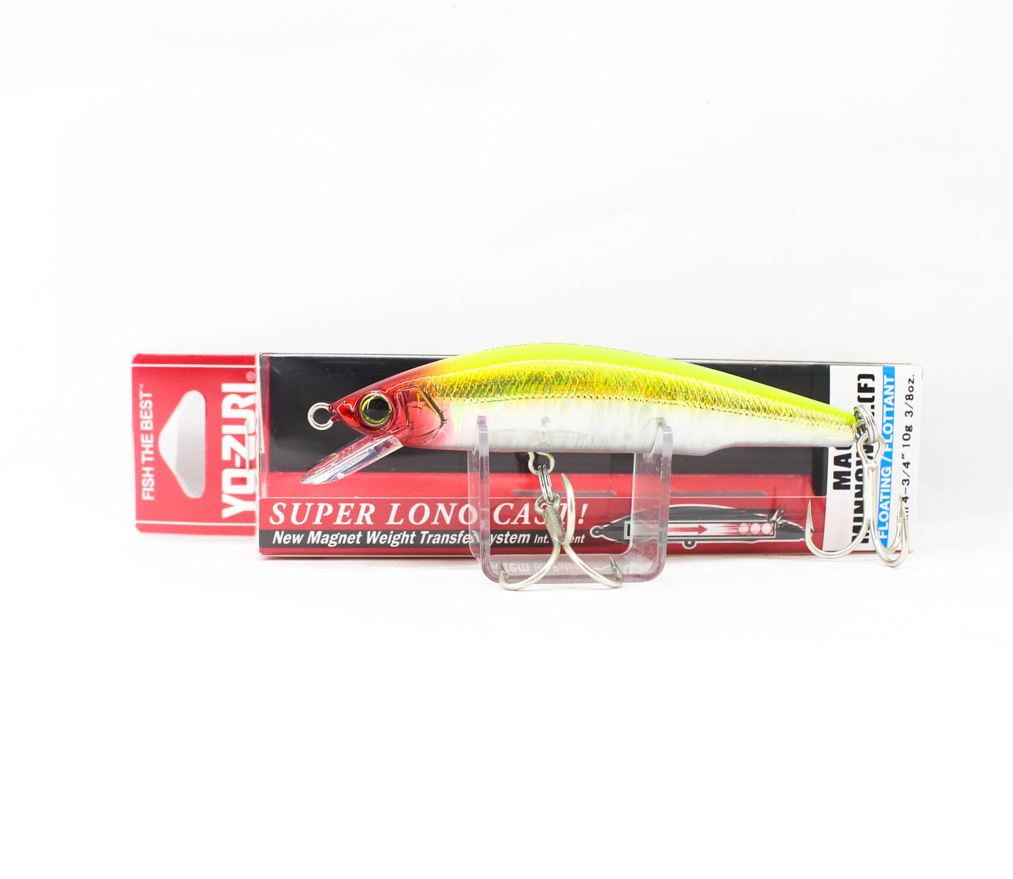 Yo Zuri Mag Minnow JR 90 Floating Lure R1531-HCR (3506)