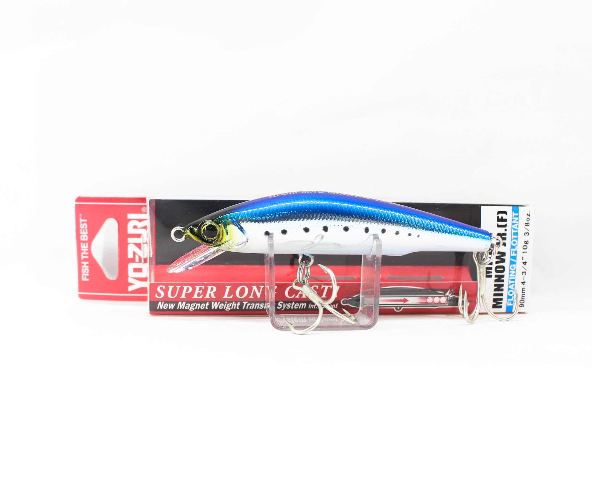 Yo Zuri Mag Minnow JR 90 Floating Lure R1531-HIW (3544)