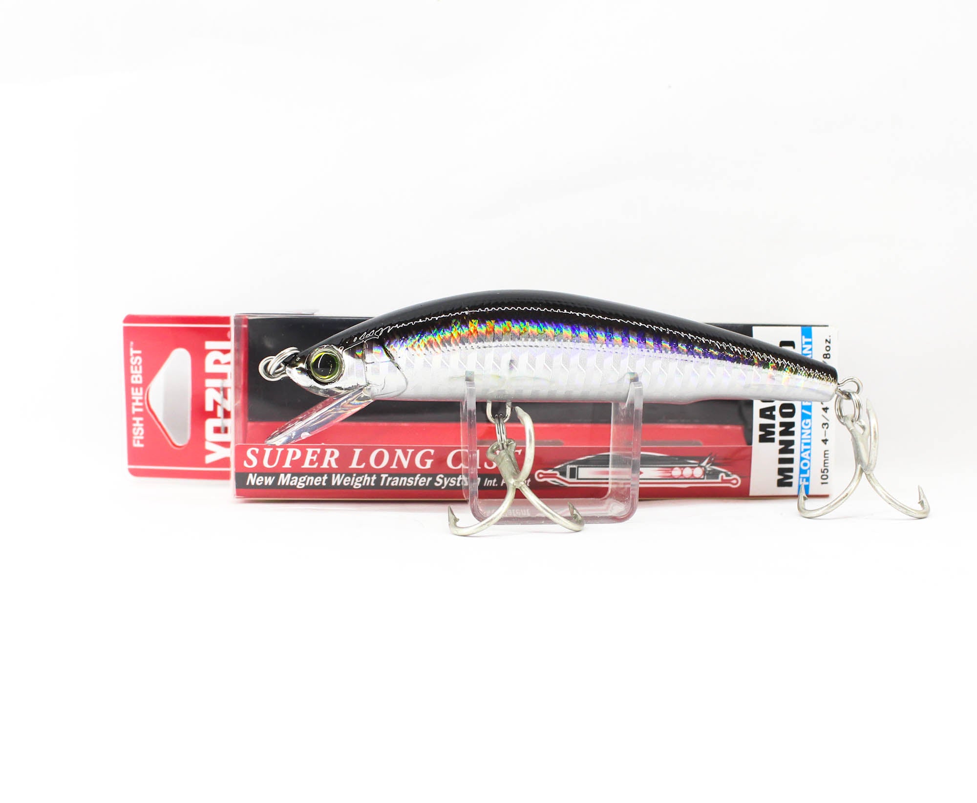 Yo Zuri Mag Minnow 105 Floating Lure R1532-HBL (3605)