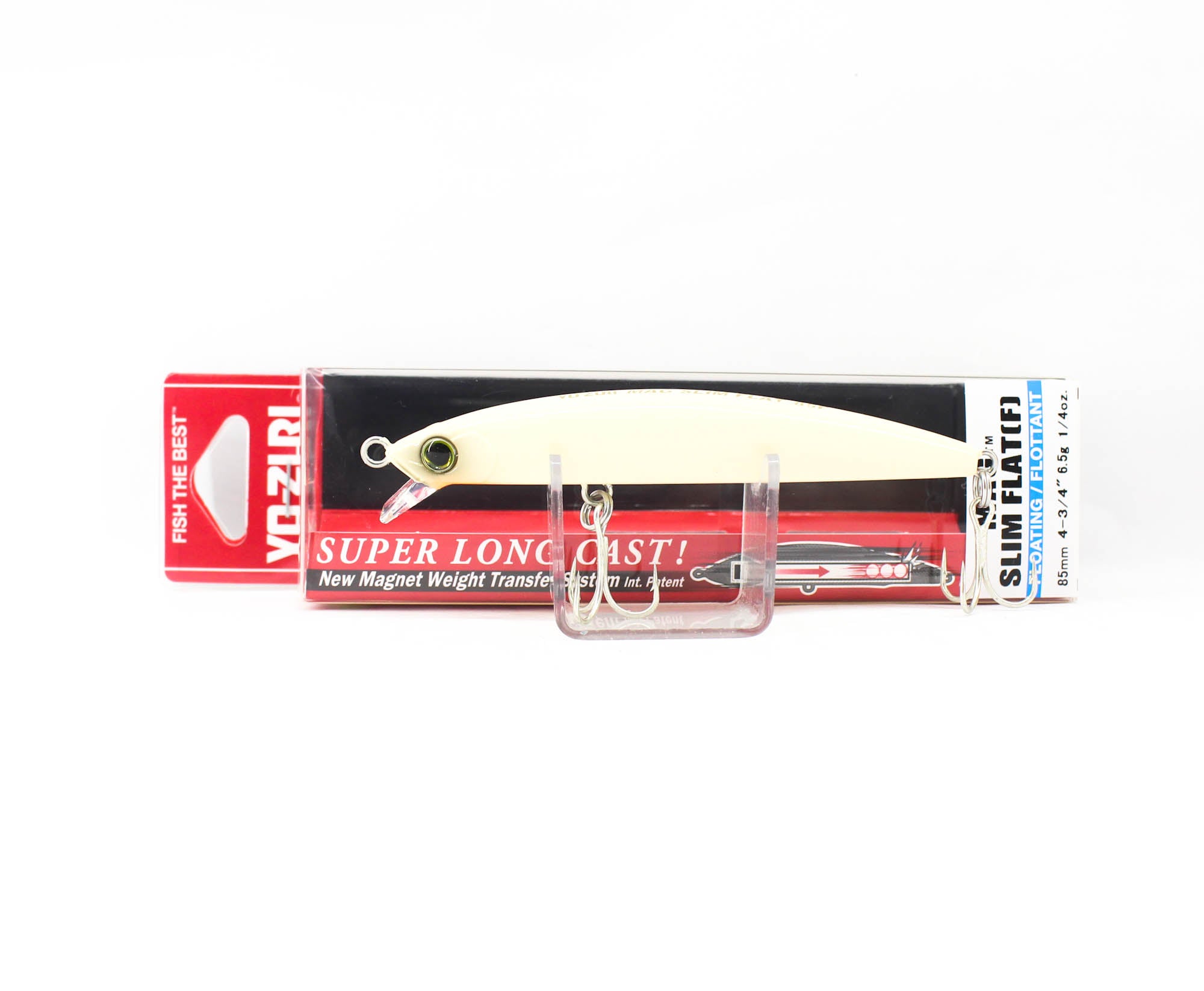 Yo Zuri Mag Slim Flat 85 Floating Lure R1538-BONE (4343)