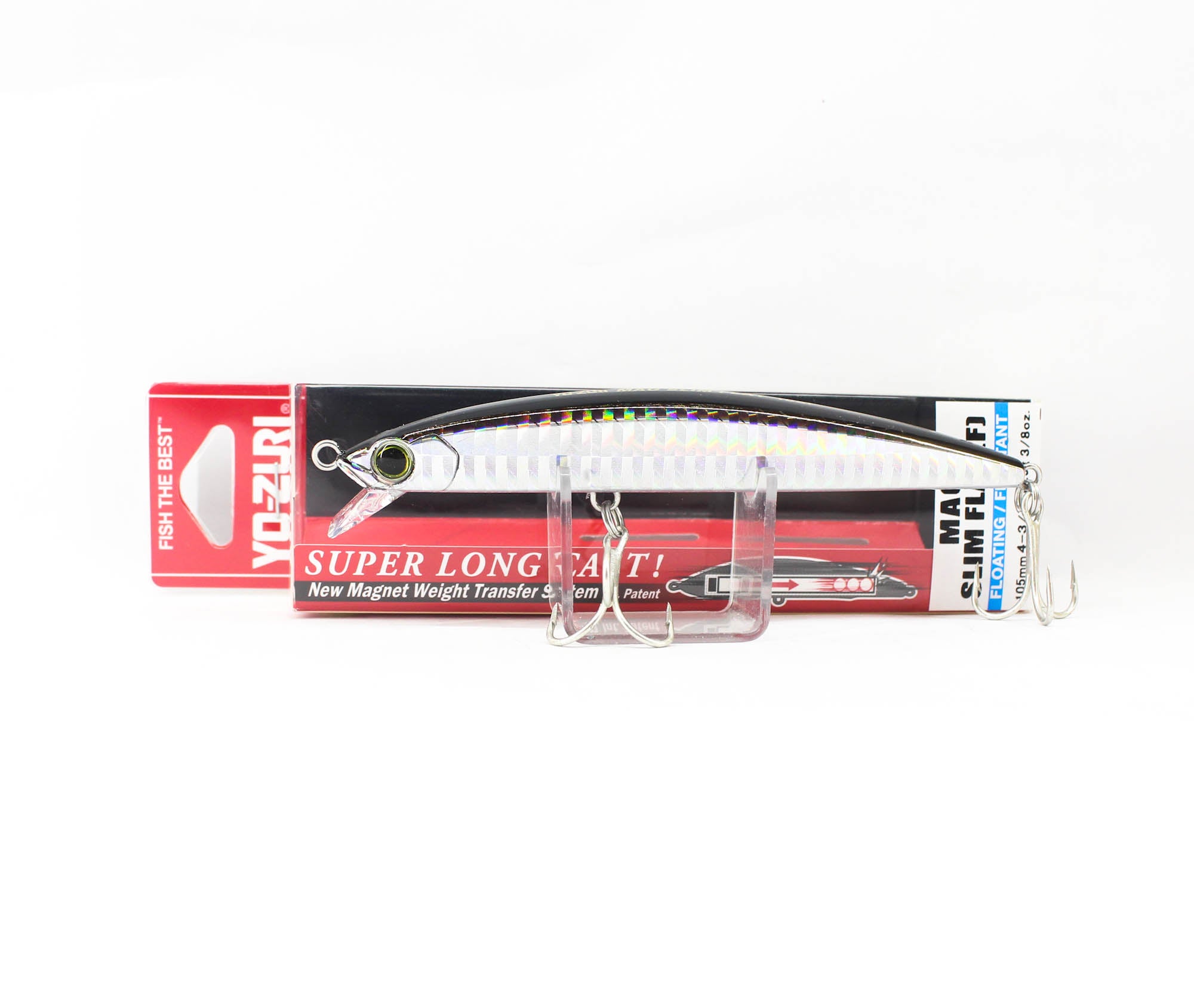 Yo Zuri Mag Slim Flat 105 Floating Lure R1539-HBL (4480)