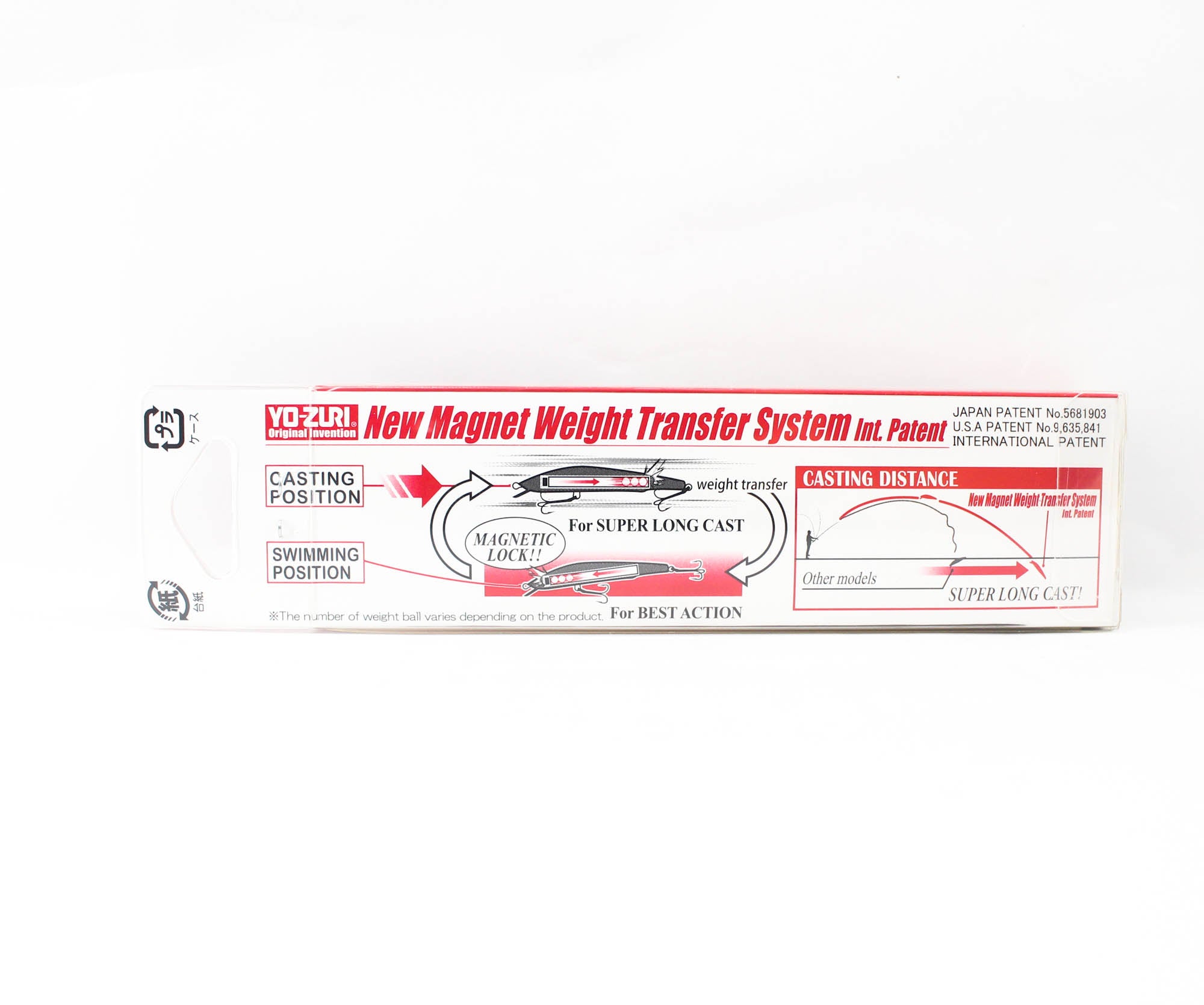 Yo Zuri Mag Slim Flat 105 Floating Lure R1539-HBL (4480)