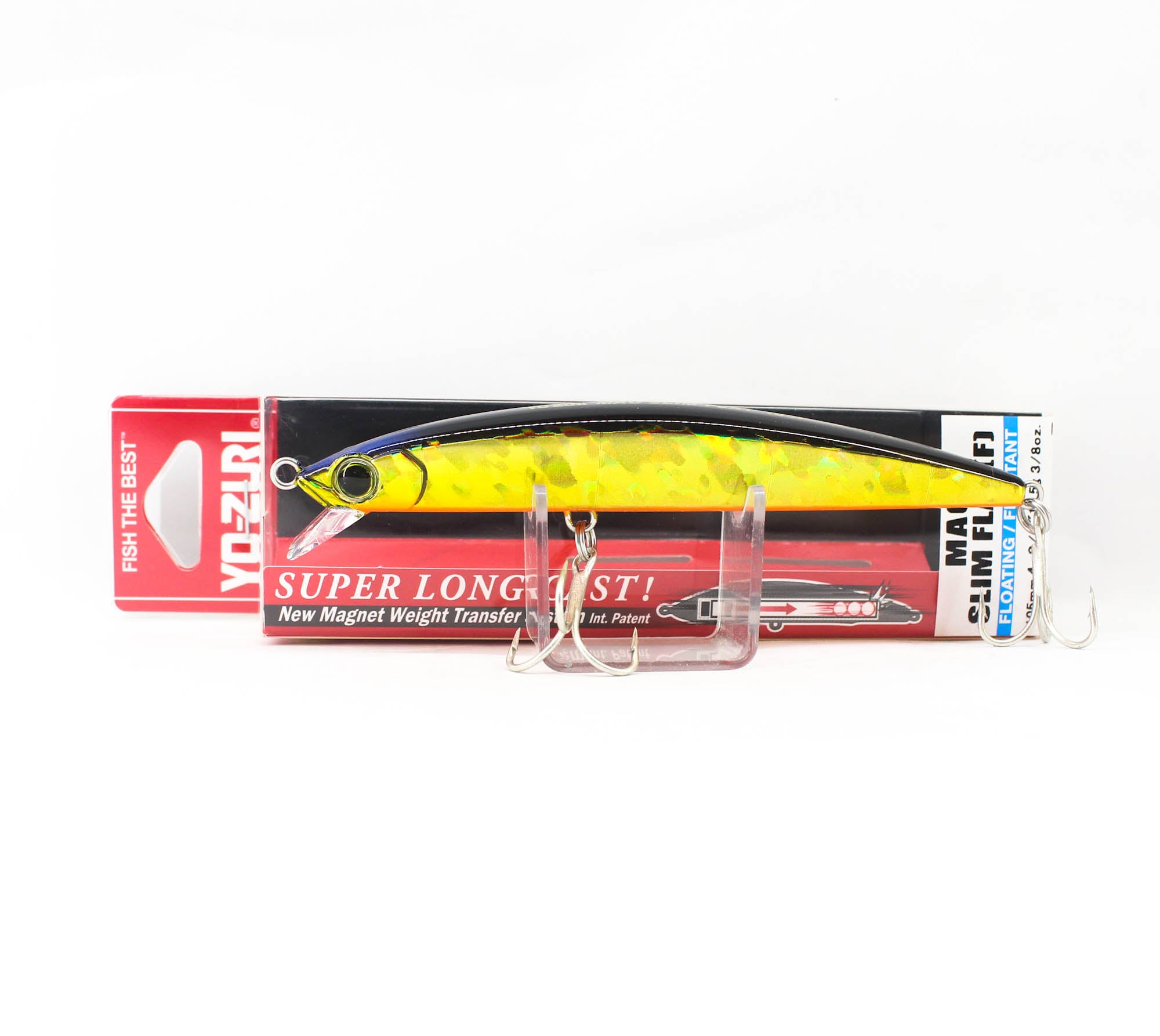 Yo Zuri Mag Slim Flat 105 Floating Lure R1539-HGSN (4527)