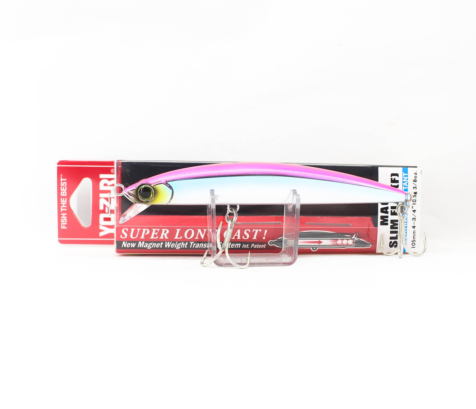 Yo Zuri Mag Slim Flat 105 Floating Lure R1539-HPK (4558)