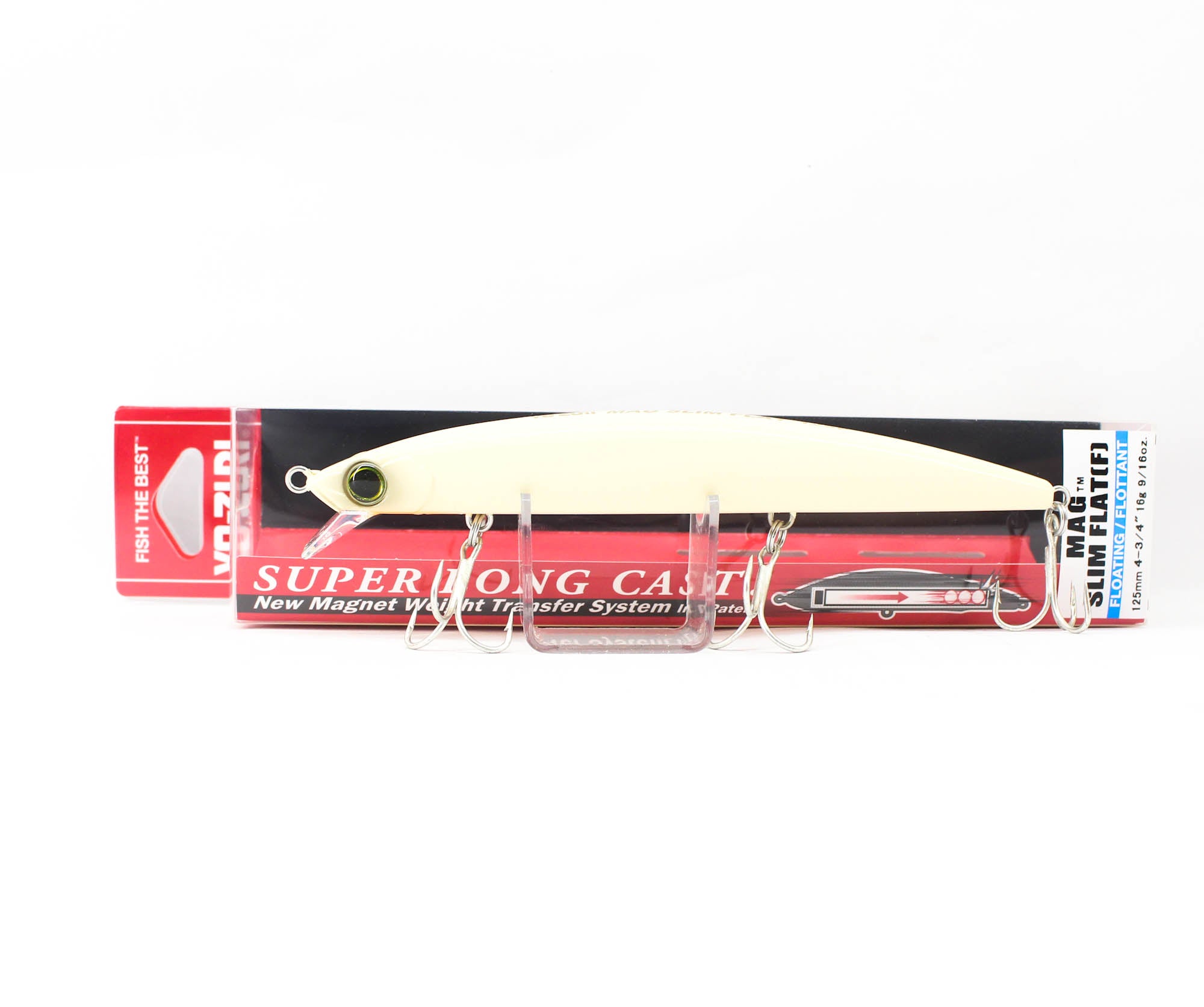 Yo Zuri Mag Slim Flat 125 Floating Lure R1540-BONE (4589)