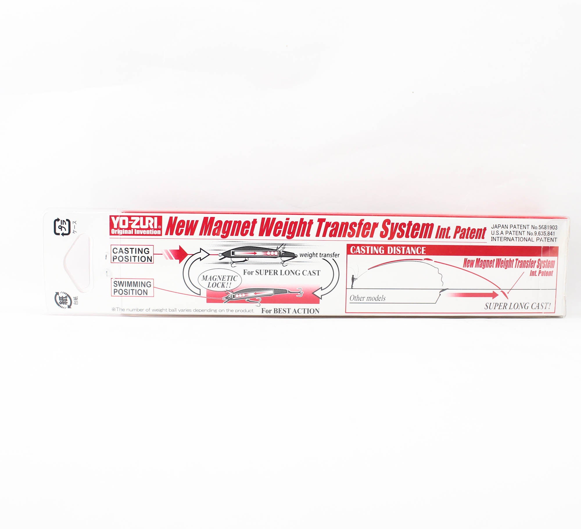 Yo Zuri Mag Slim Flat 125 Floating Lure R1540-PRH (4695)