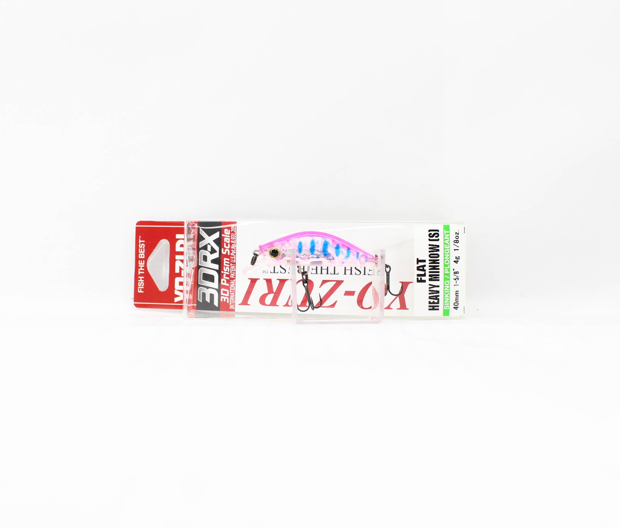 Yo Zuri 3DR-X Flat Heavy Minnow 40S Sinking Lure R1541-PPBT (4756)