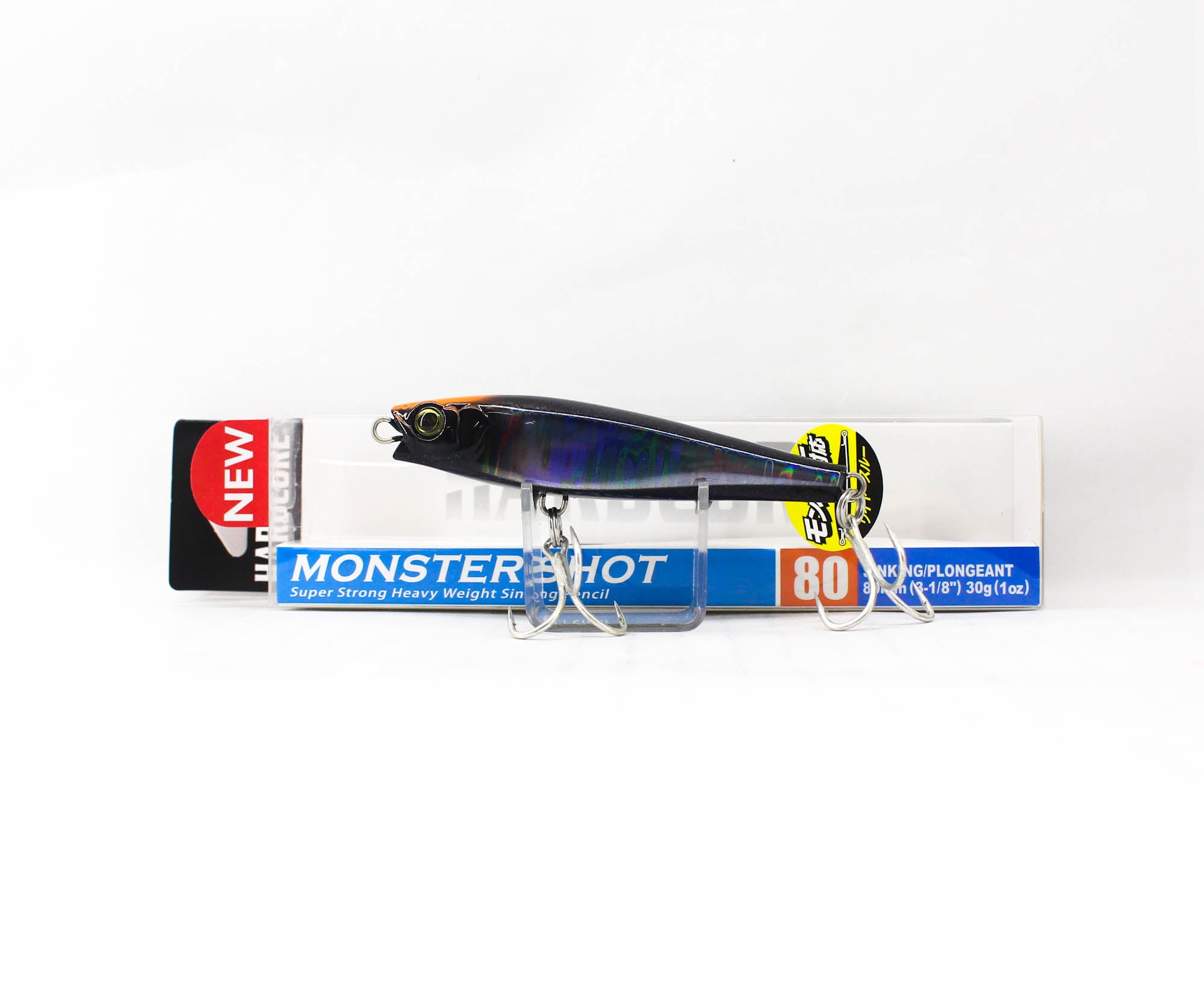Yo Zuri Duel Hardcore Monster Shot 80 Sinking Lure F1207-HSBL (6750)