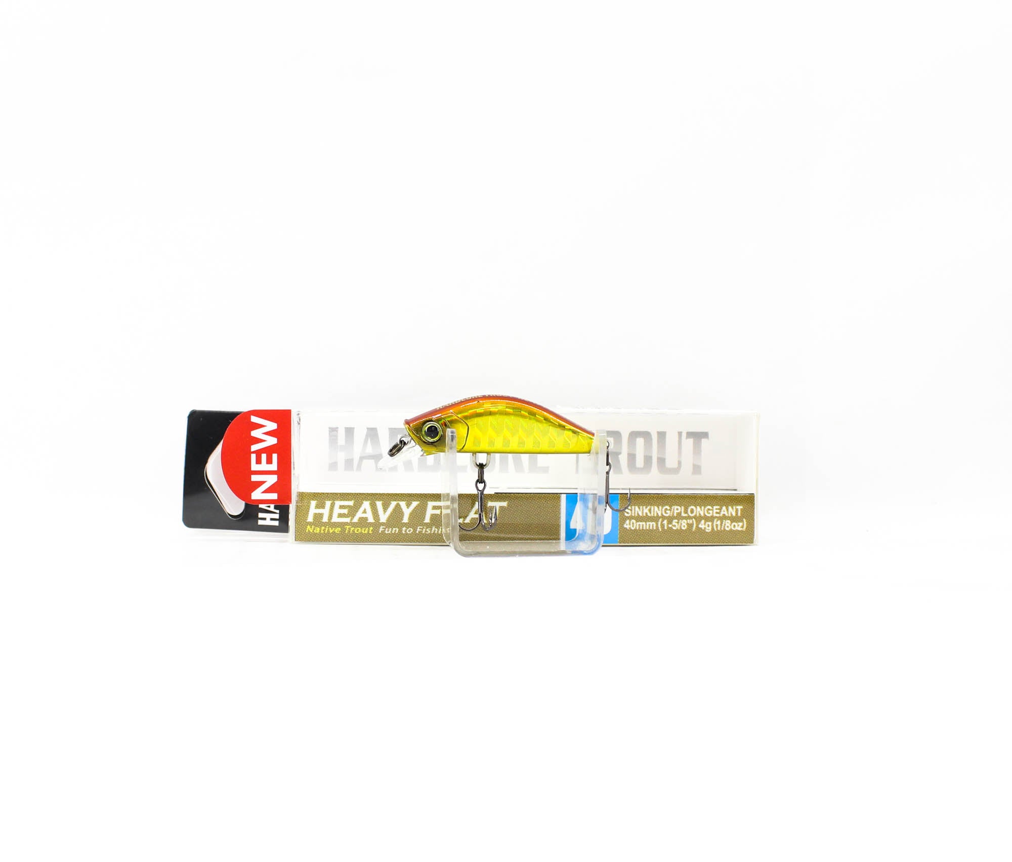 Yo Zuri Duel Hardcore Trout Heavy Flat 40S Sinking Lure F1260-HGR (7948)