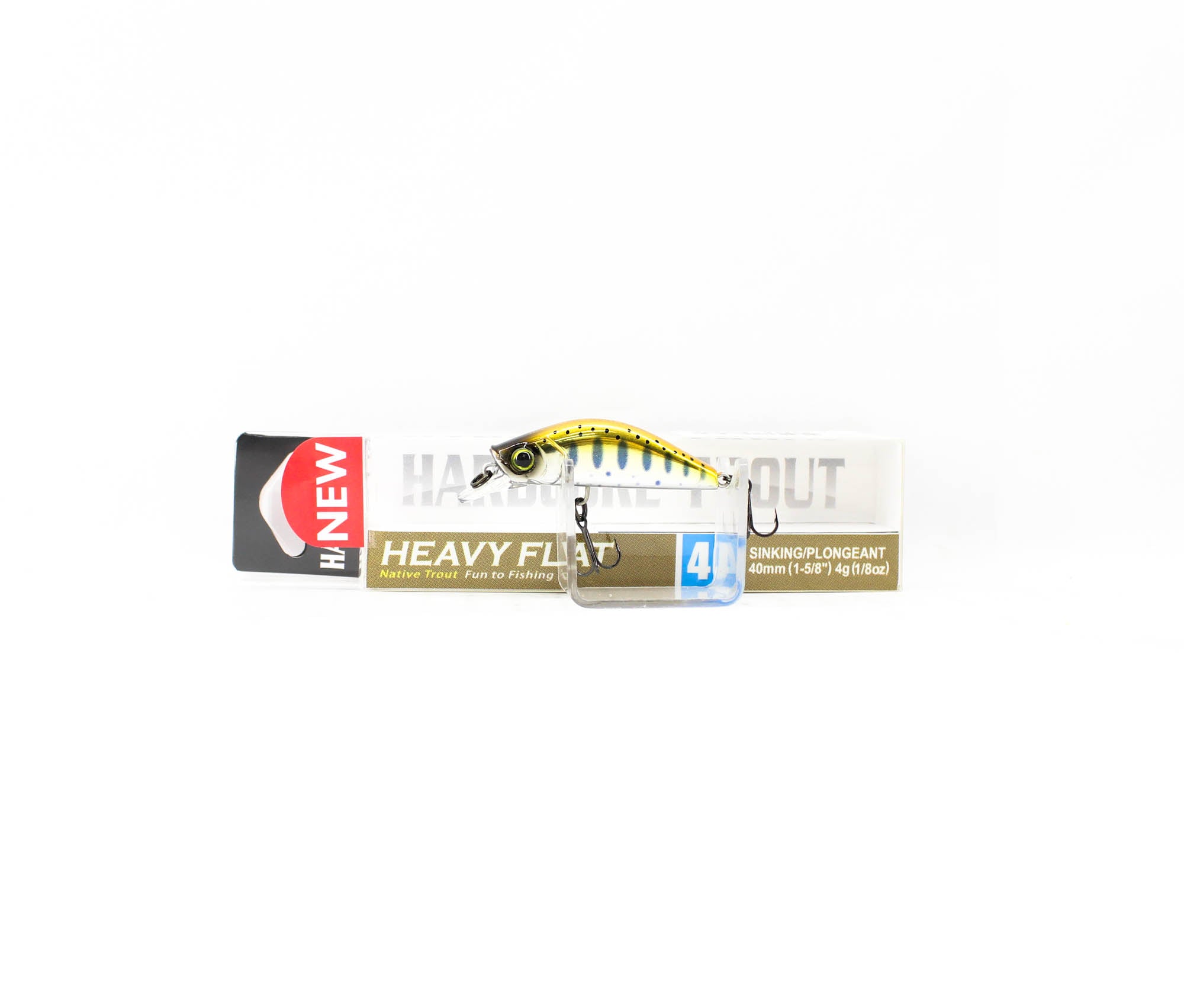 Yo Zuri Duel Hardcore Trout Heavy Flat 40S Sinking Lure F1260-HOYM (7979)