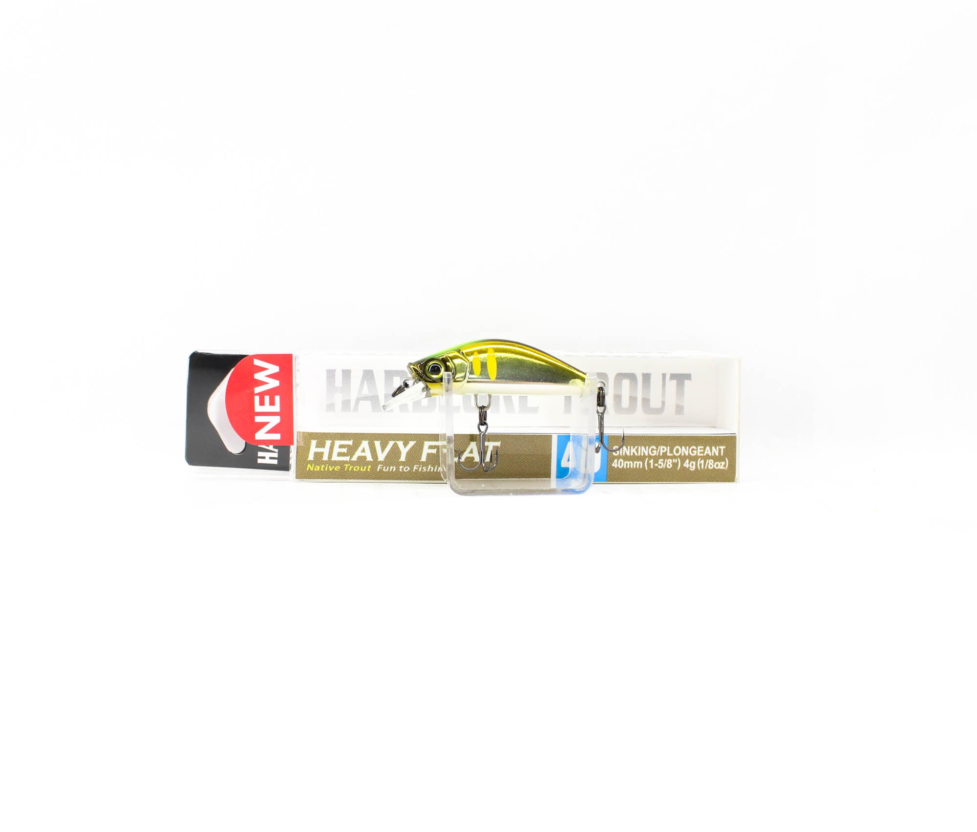 Yo Zuri Duel Hardcore Trout Heavy Flat 40S Sinking Lure F1260-HSAY (7986)