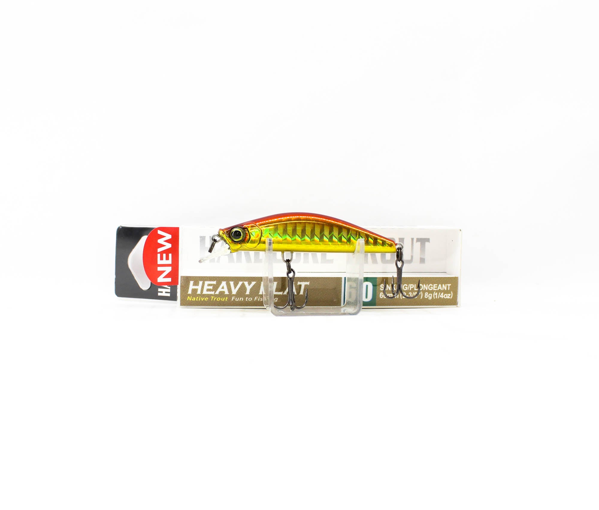 Yo Zuri Duel Hardcore Trout Heavy Flat 60S Sinking Lure F1261-HGR (8044)