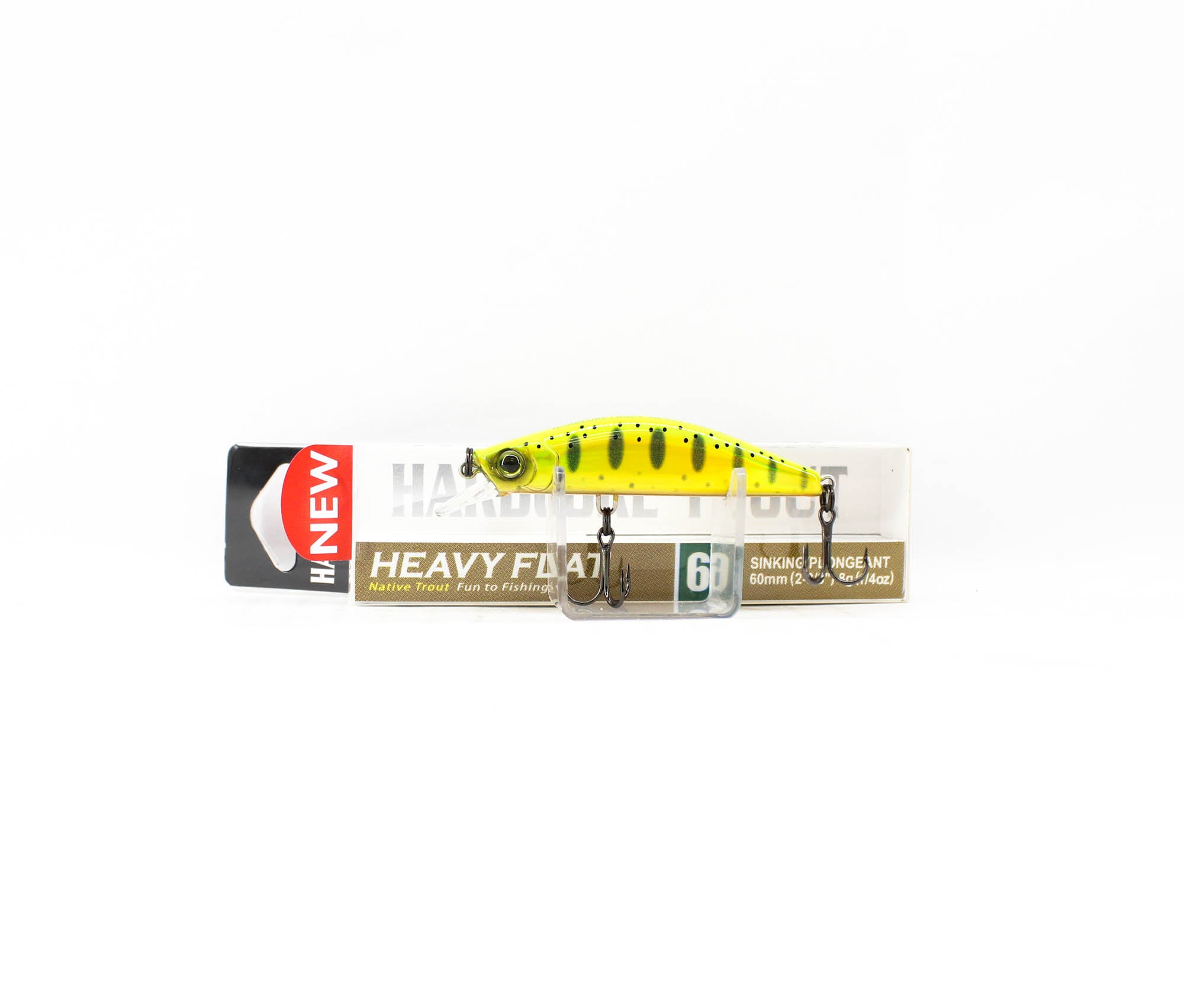 Yo Zuri Duel Hardcore Trout Heavy Flat 60S Sinking Lure F1261-HGYM (8051)