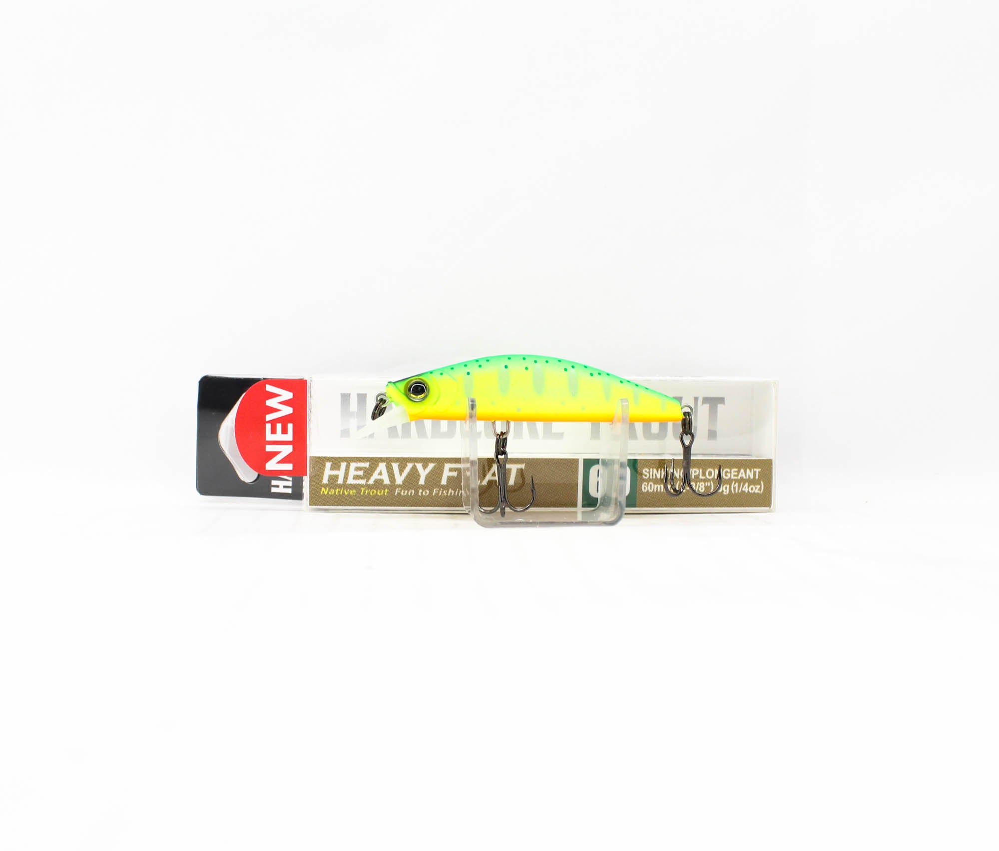 Yo Zuri Duel Hardcore Trout Heavy Flat 60S Sinking Lure F1261-MCLY (8105)