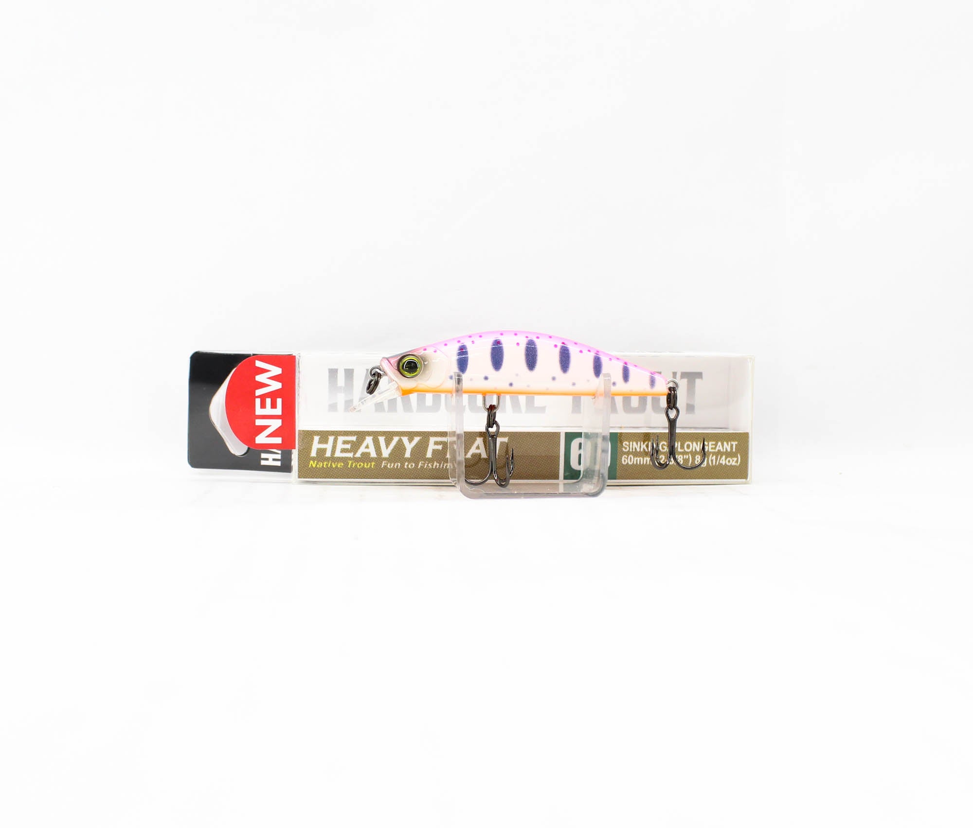 Yo Zuri Duel Hardcore Trout Heavy Flat 60S Sinking Lure F1261-PPYM (8129)
