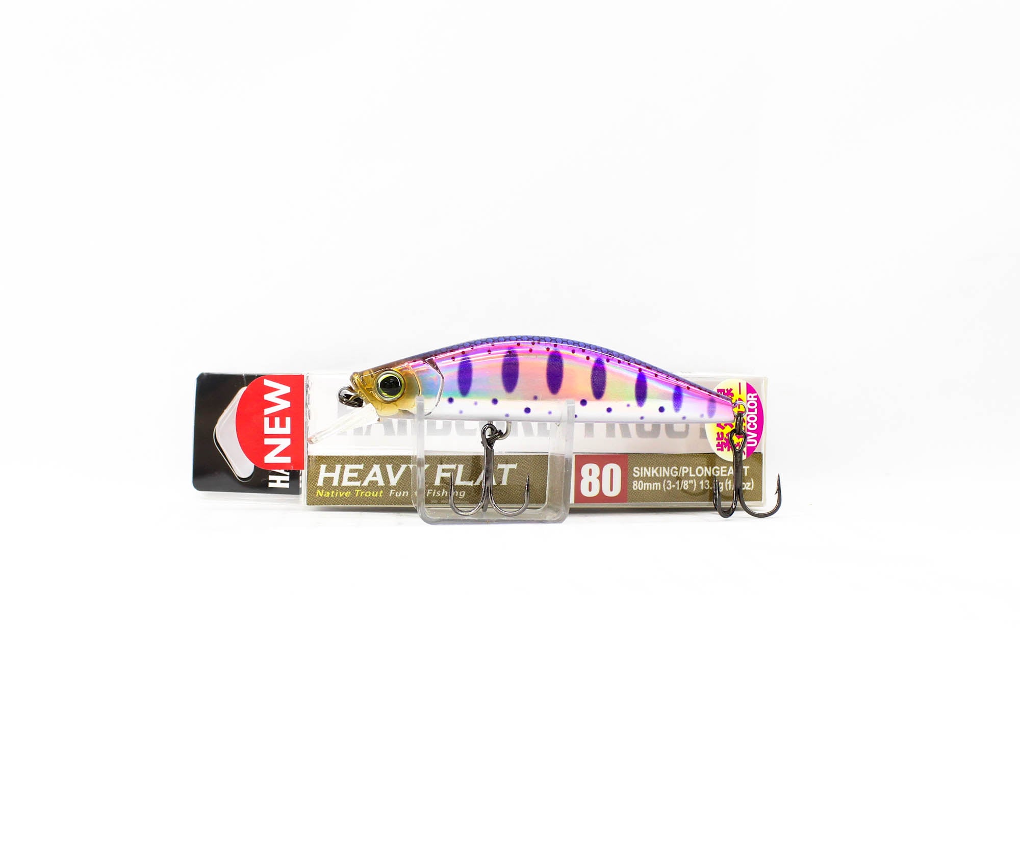 Yo Zuri Duel Hardcore Trout Heavy Flat 80S Sinking Lure F1262-HKVY (8167)