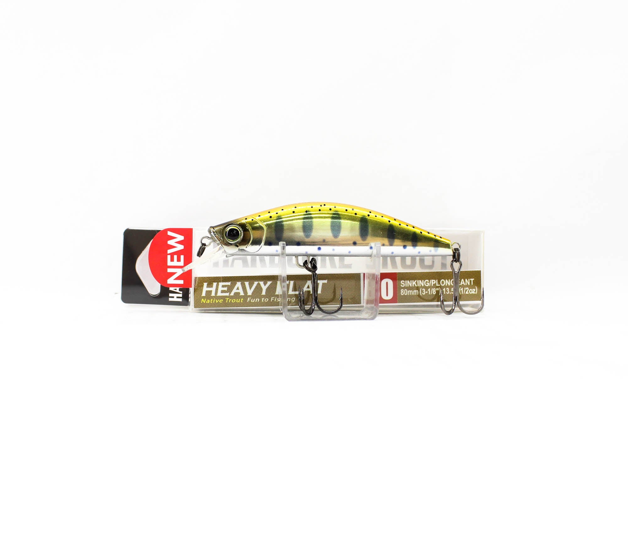 Yo Zuri Duel Hardcore Trout Heavy Flat 80S Sinking Lure F1262-HOYM (8174)