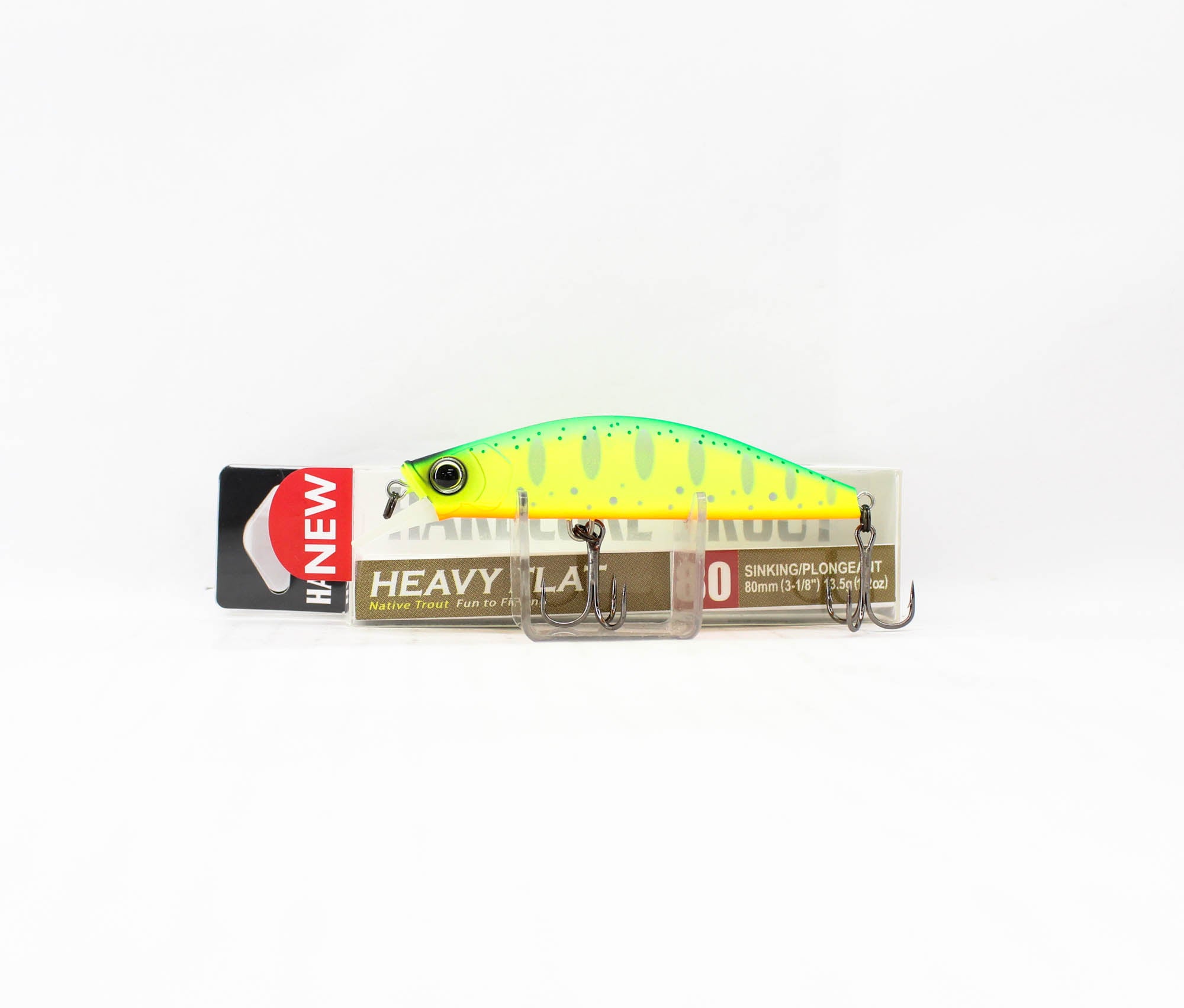 Yo Zuri Duel Hardcore Trout Heavy Flat 80S Sinking Lure F1262-MCLY (8204)