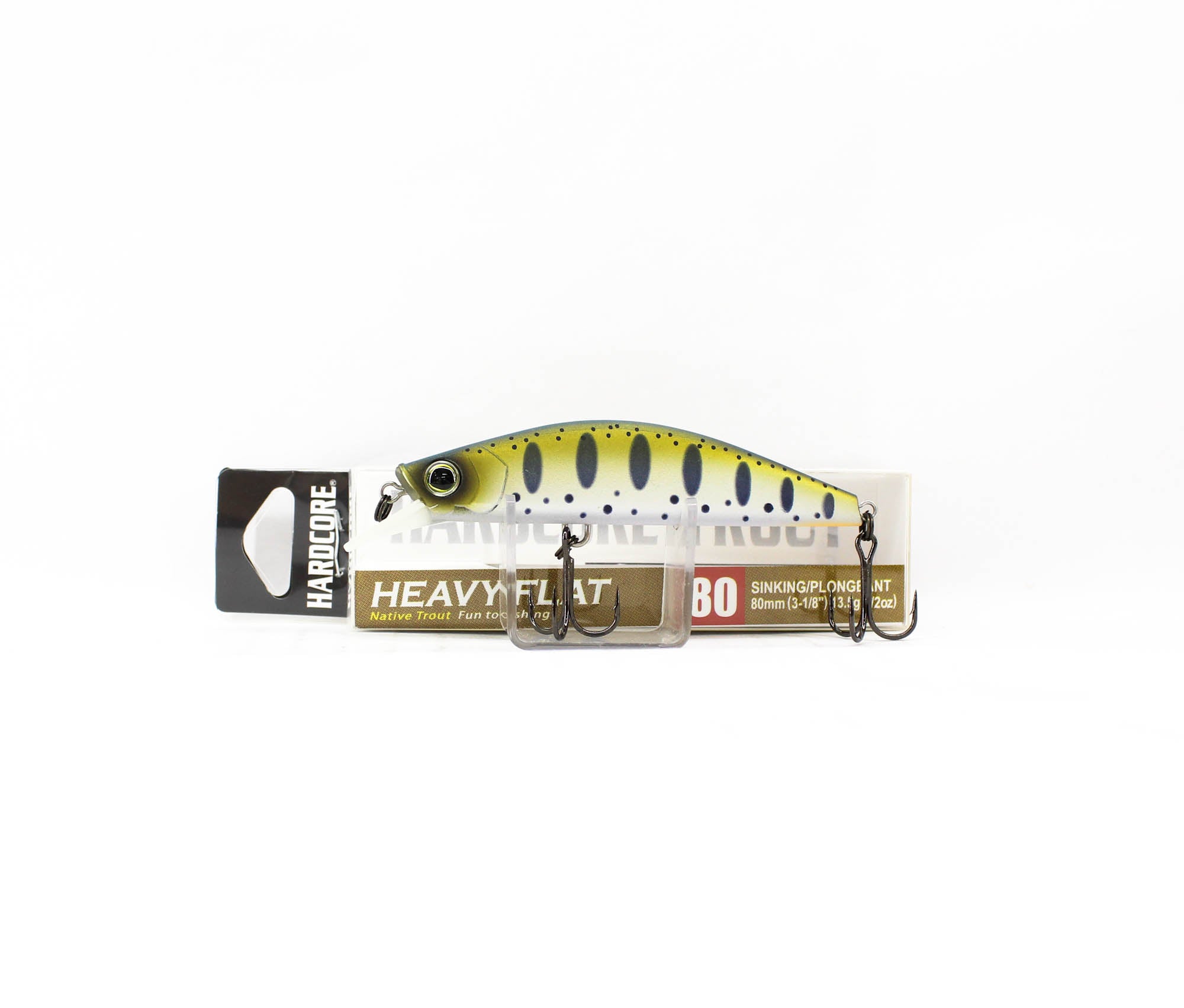 Yo Zuri Duel Hardcore Trout Heavy Flat 80S Sinking Lure F1262-MYM (8211)