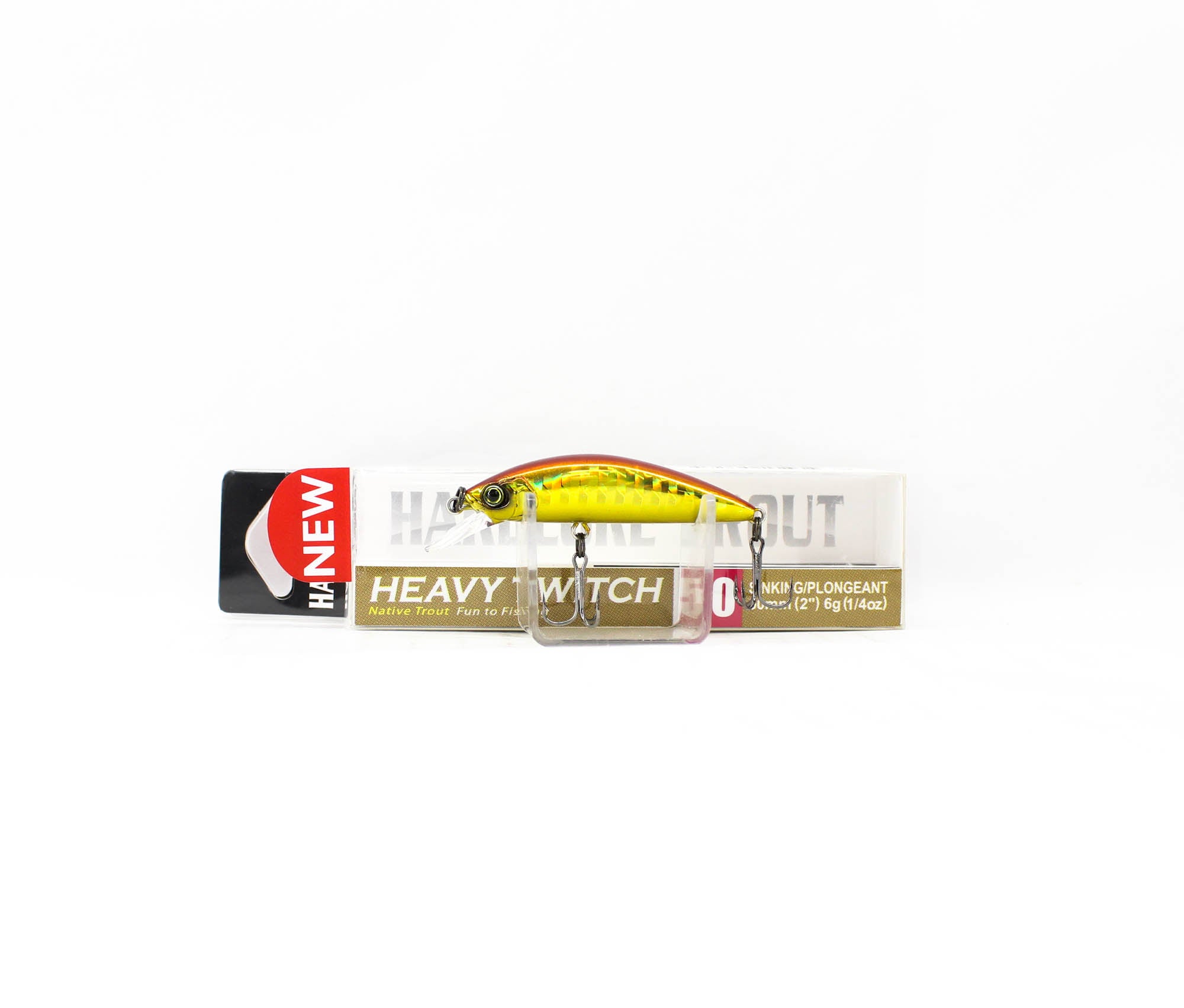 Yo Zuri Duel Hardcore Trout Twitch 50S Sinking Lure F1263-HGR (8242)