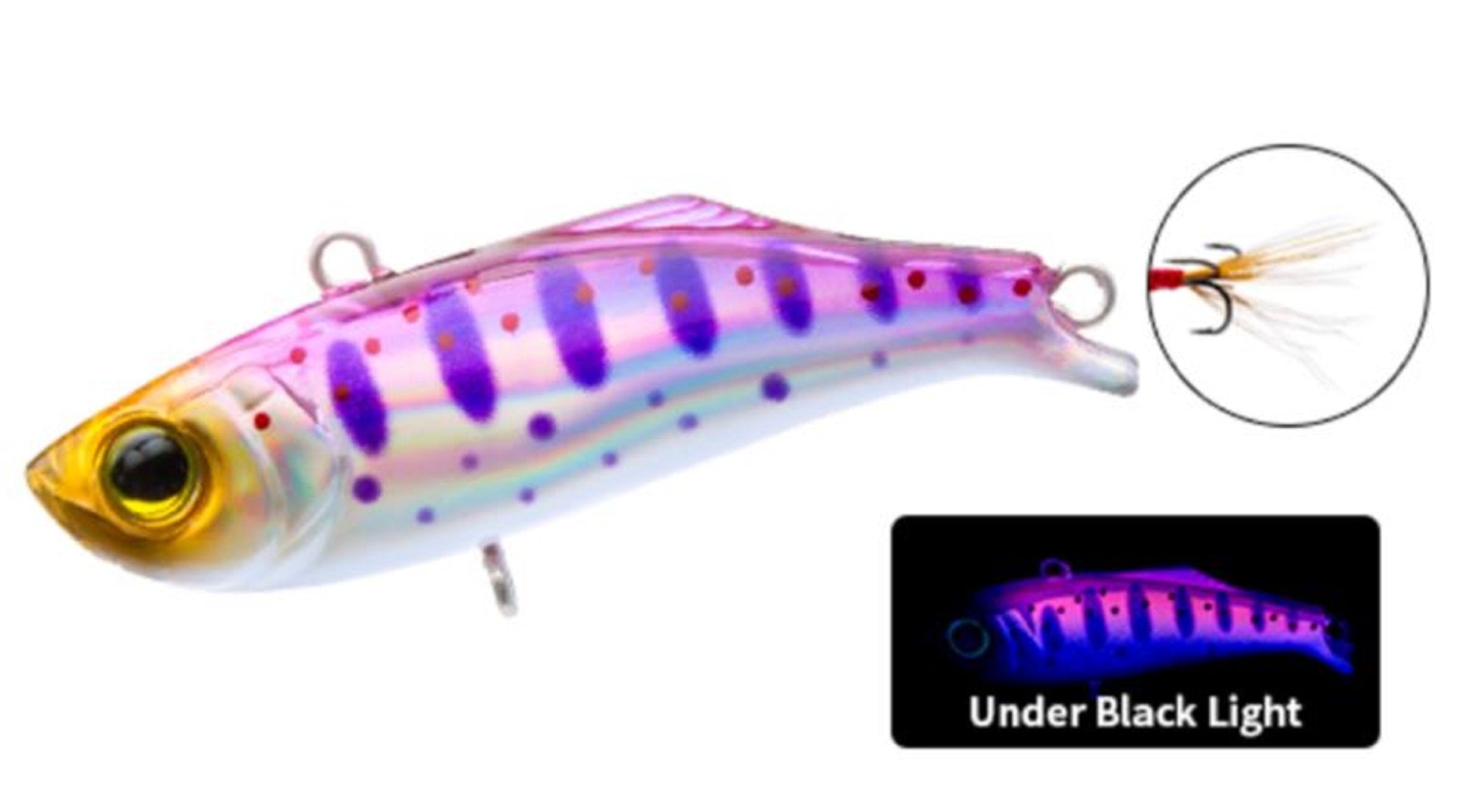 Yo Zuri Duel Hardcore Trout Bottom Skip 40S Sinking Lure F1264-HKVY (8365)